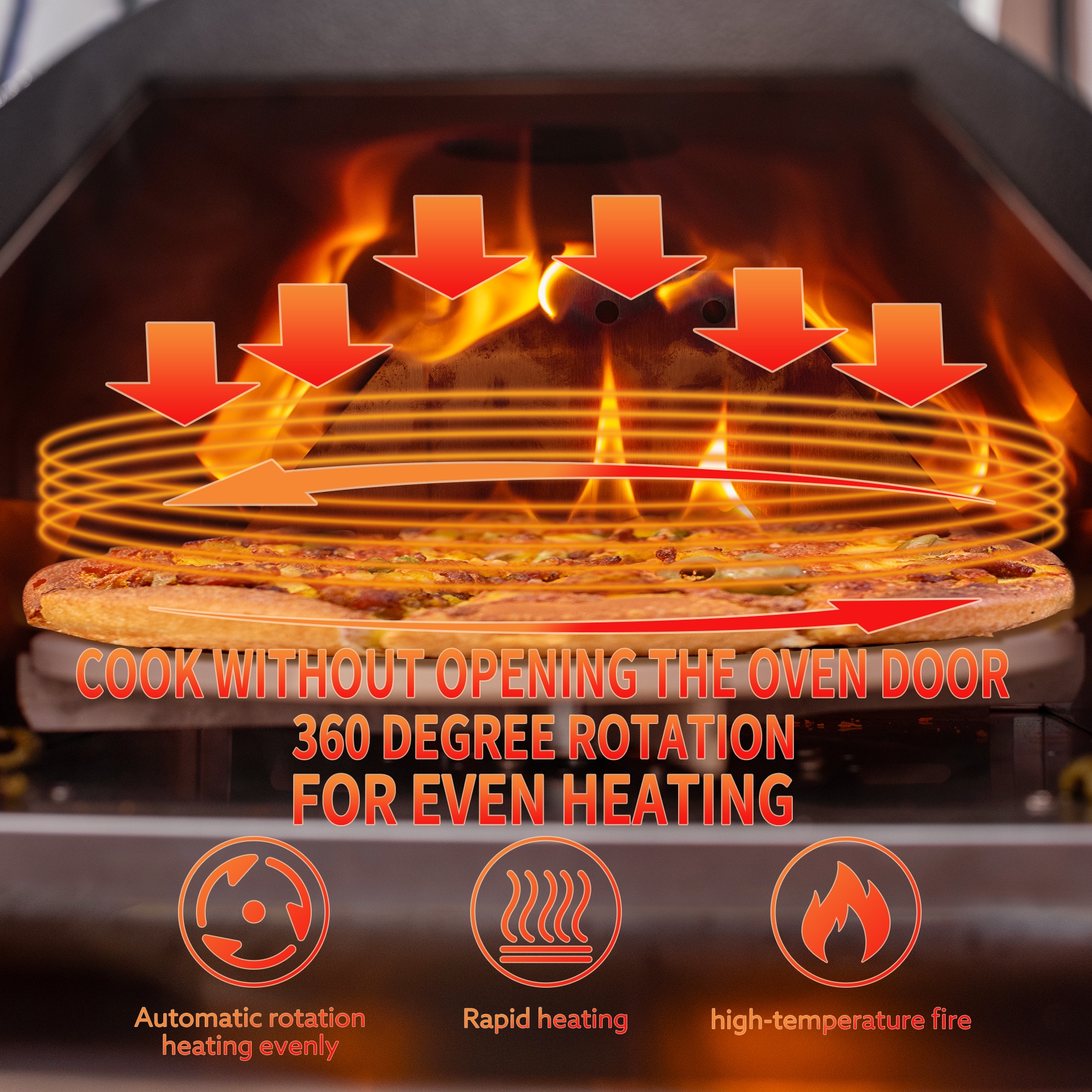 Mondawe MO-EB34335 Outdoor-Pizza-Ovens - View #7