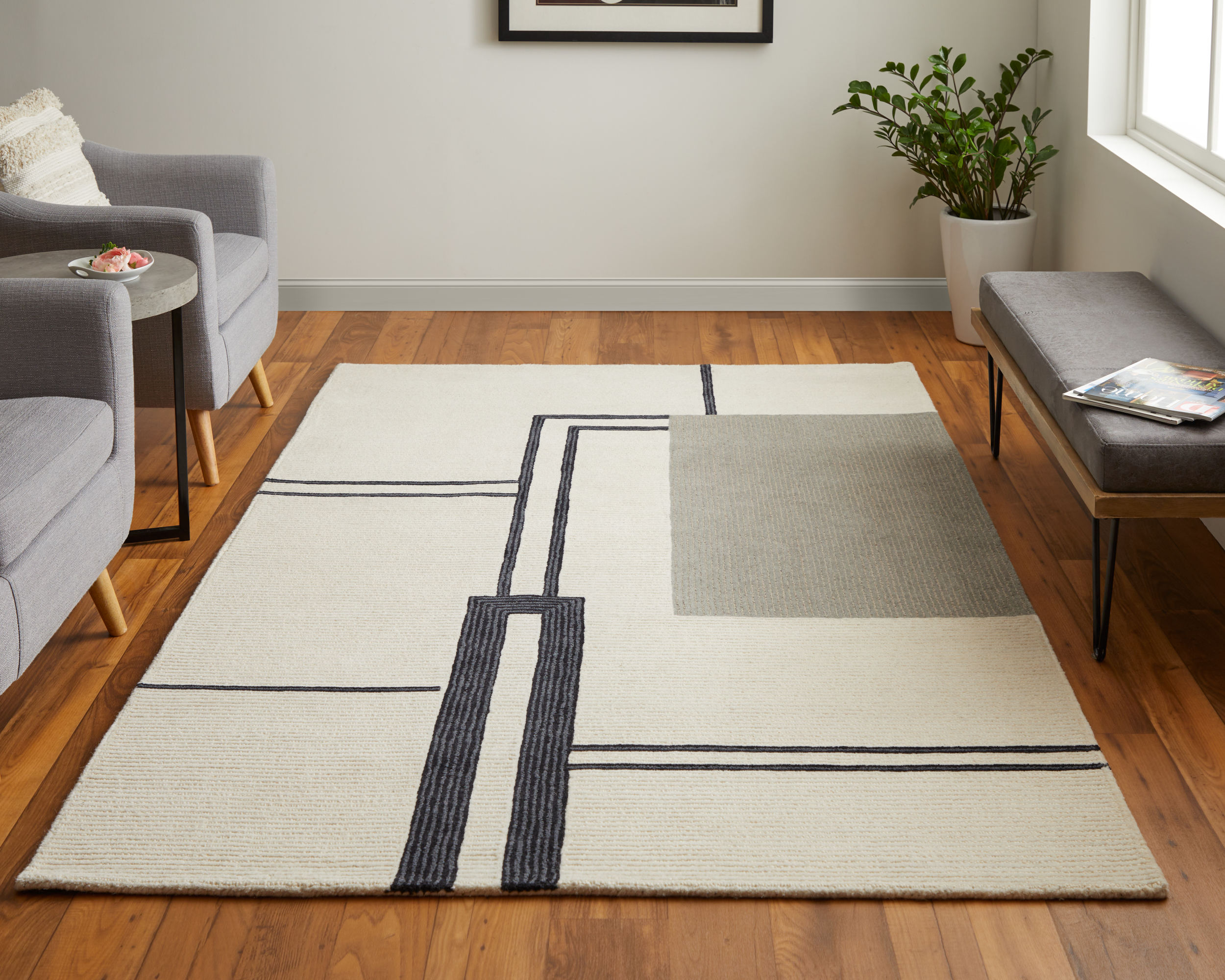 Room Envy MGRR8899IVYGRYJ00 rugs - View #3