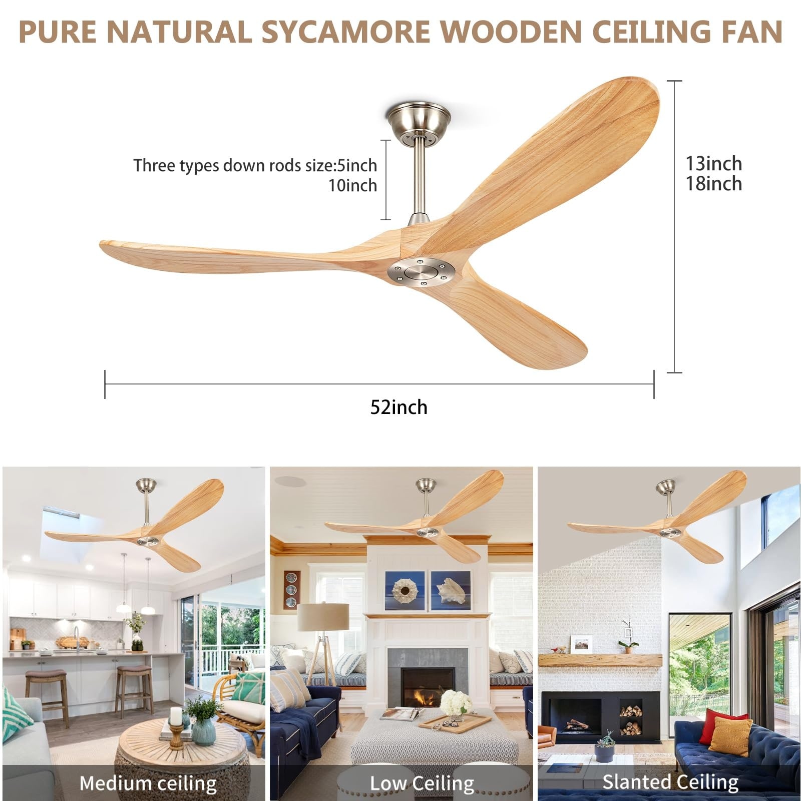 Oyezvary LOZ1427E86 Ceiling-Fans - View #4
