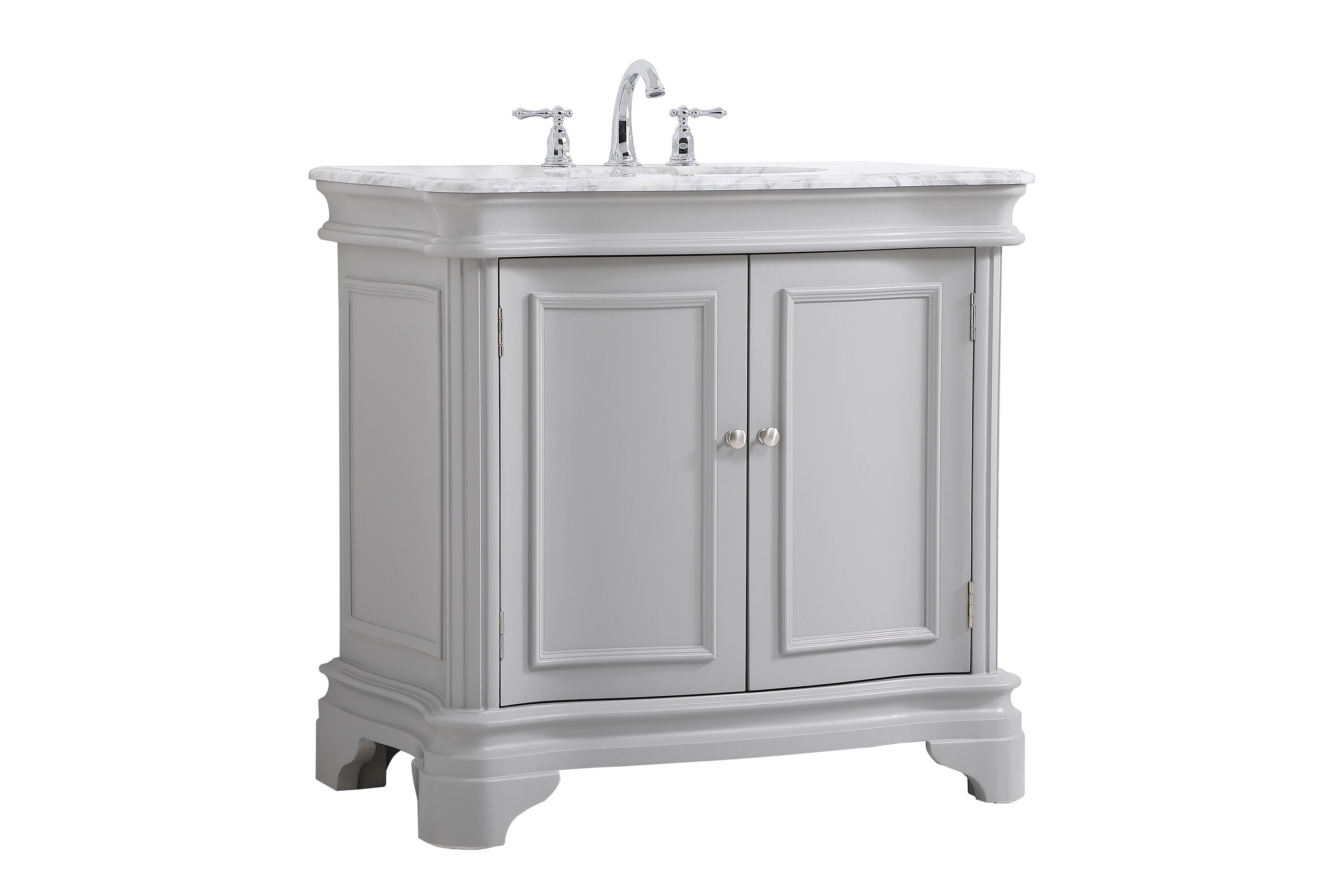 Elegant Decor HF156108GR Bath-Vanity-Combo - View #7