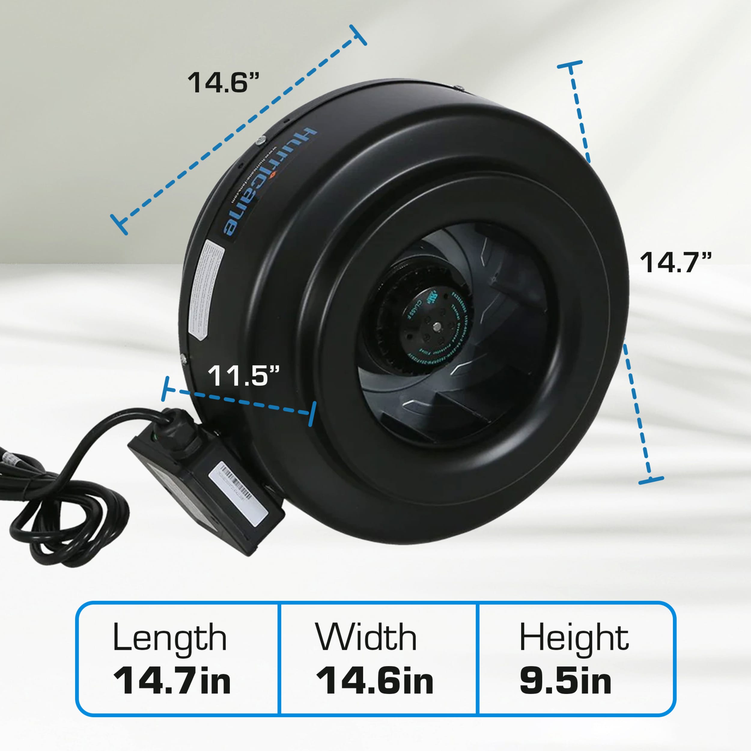 Hurricane 326947 Wall-Mounted-Fans - View #3