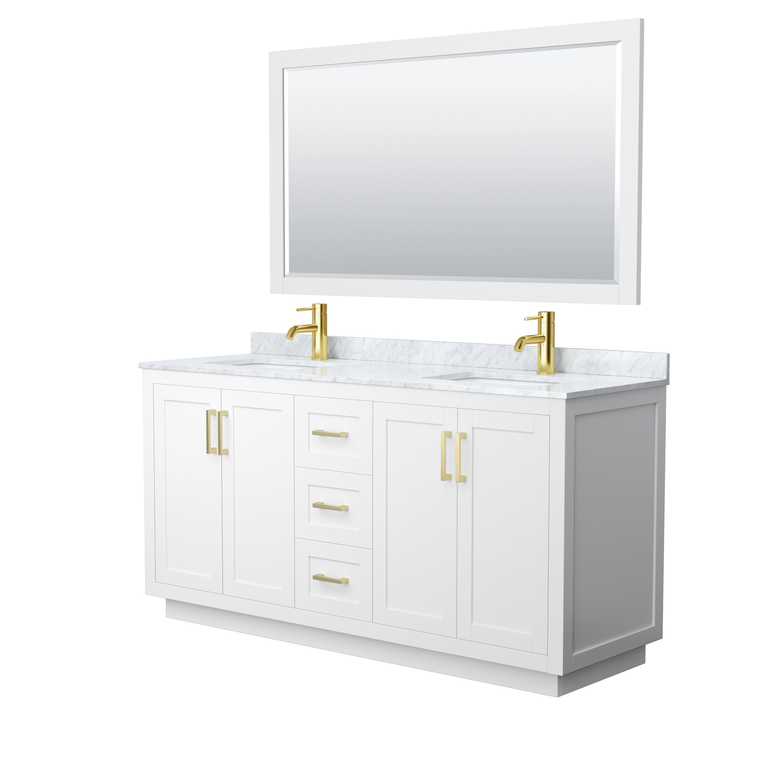 Wyndham Collection WCF292966DWGCMUNSM58 Bath-Vanity-Combo - View #2