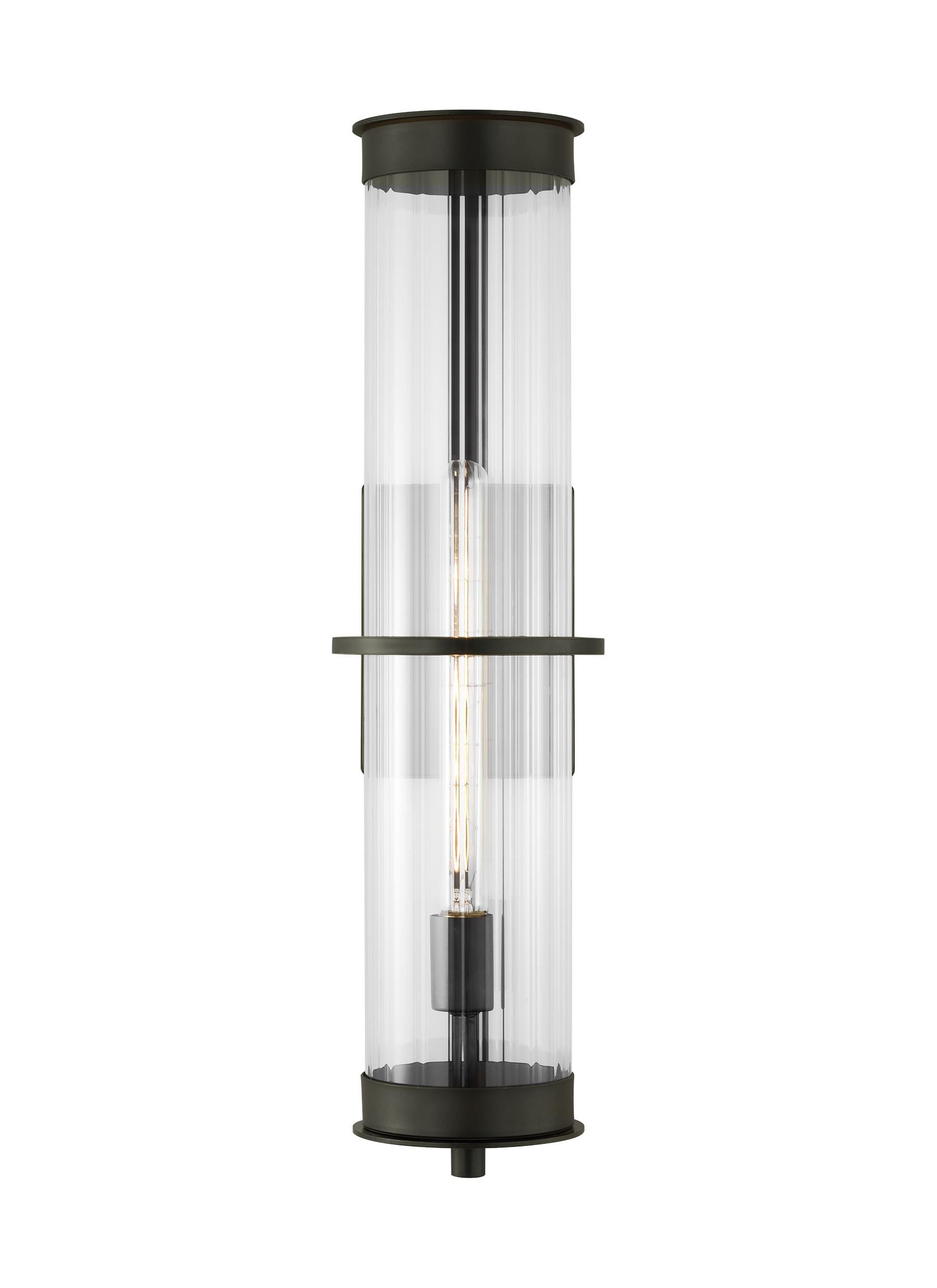 Generation Lighting 8826701-71 Alcona 1 -Light 24-in H Antique Bronze Hardwired Outdoor Wall Light