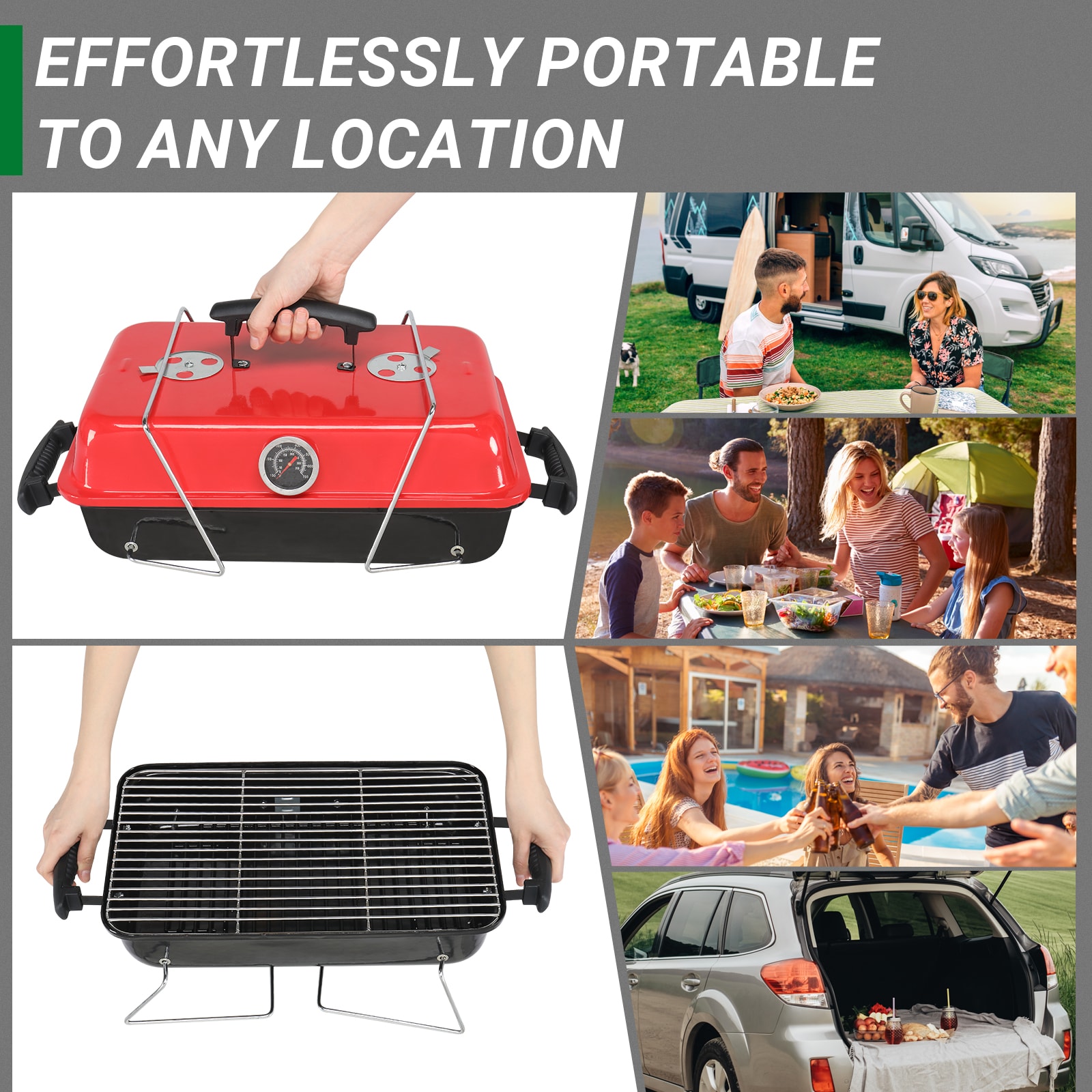 Winado LO1G57000752 Charcoal-Grills - View #5