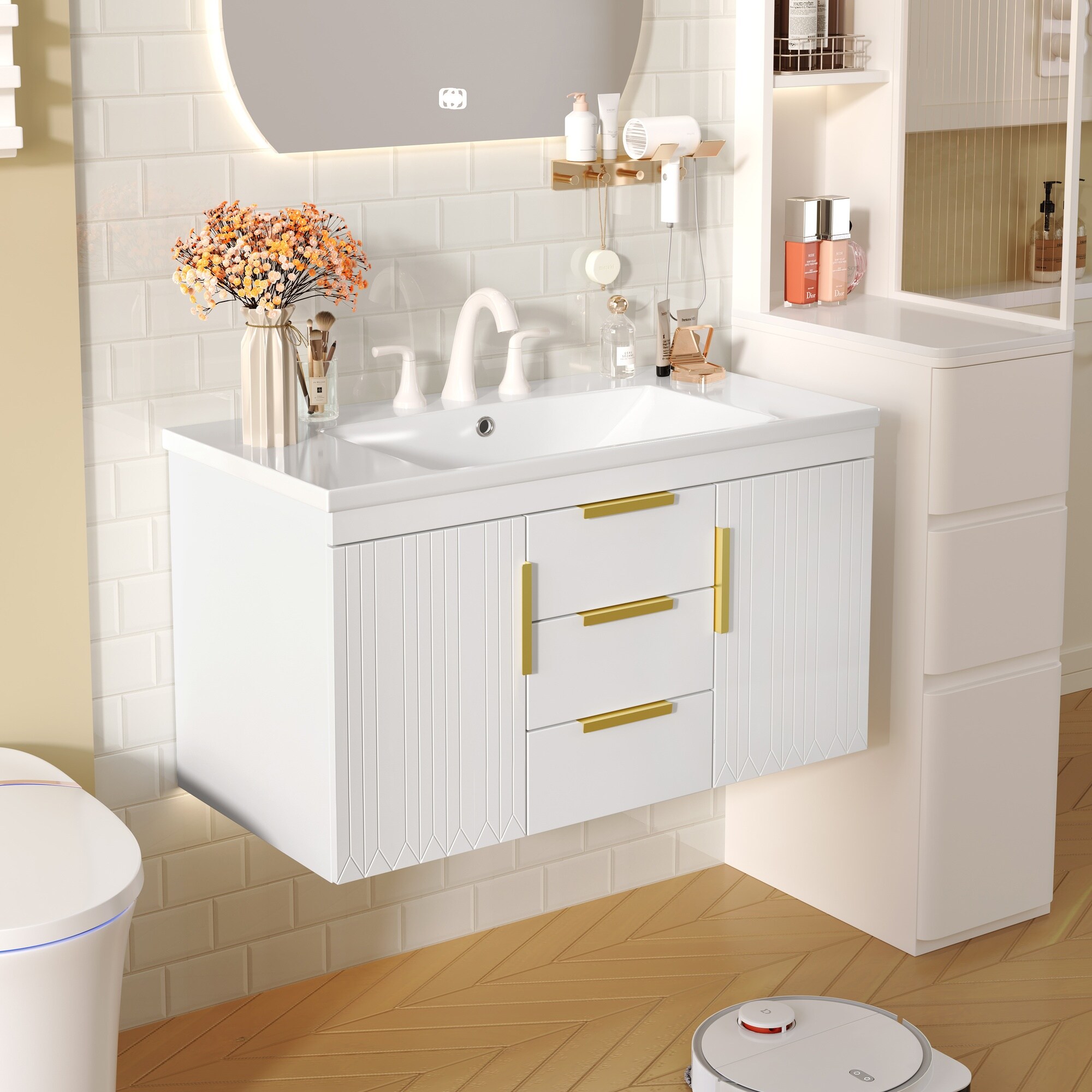 HyperDrop Cart H-N710P253035K Bath-Vanity-Combo - View #2