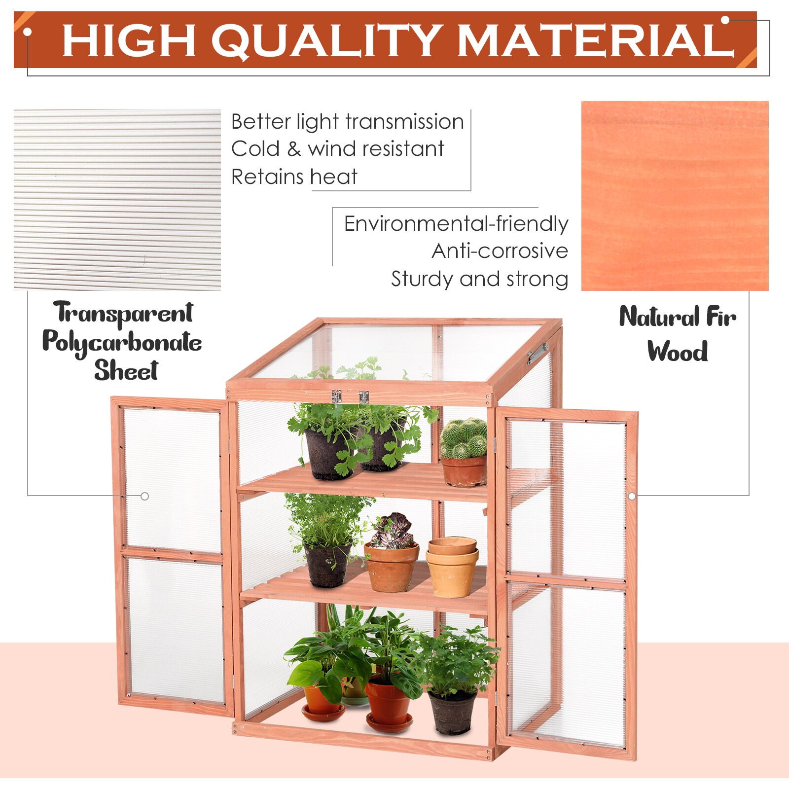 Outsunny 845-287 Planter-Window-Box - View #6