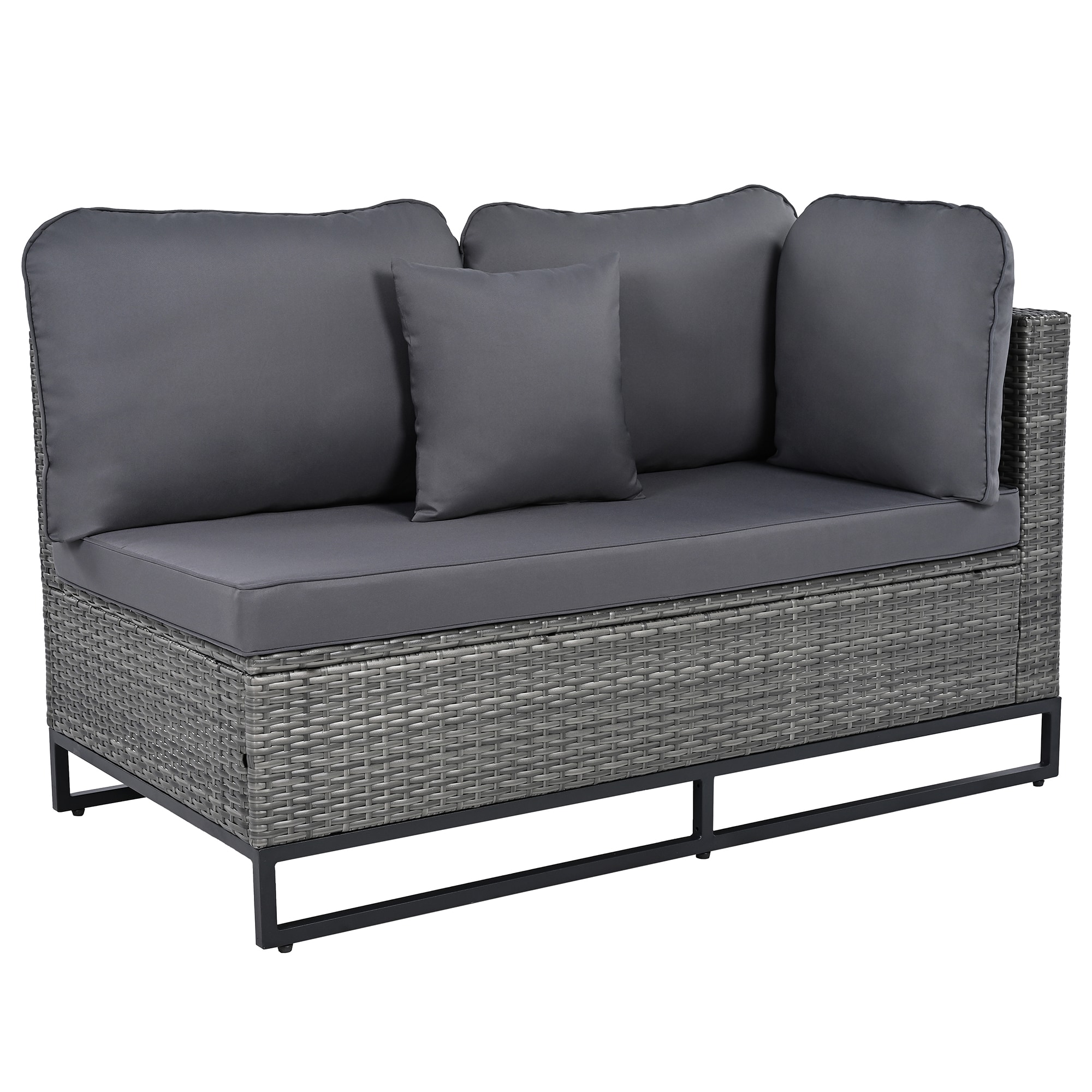 SINOFURN SYA020125GY Patio-Sofas-Daybeds - View #9