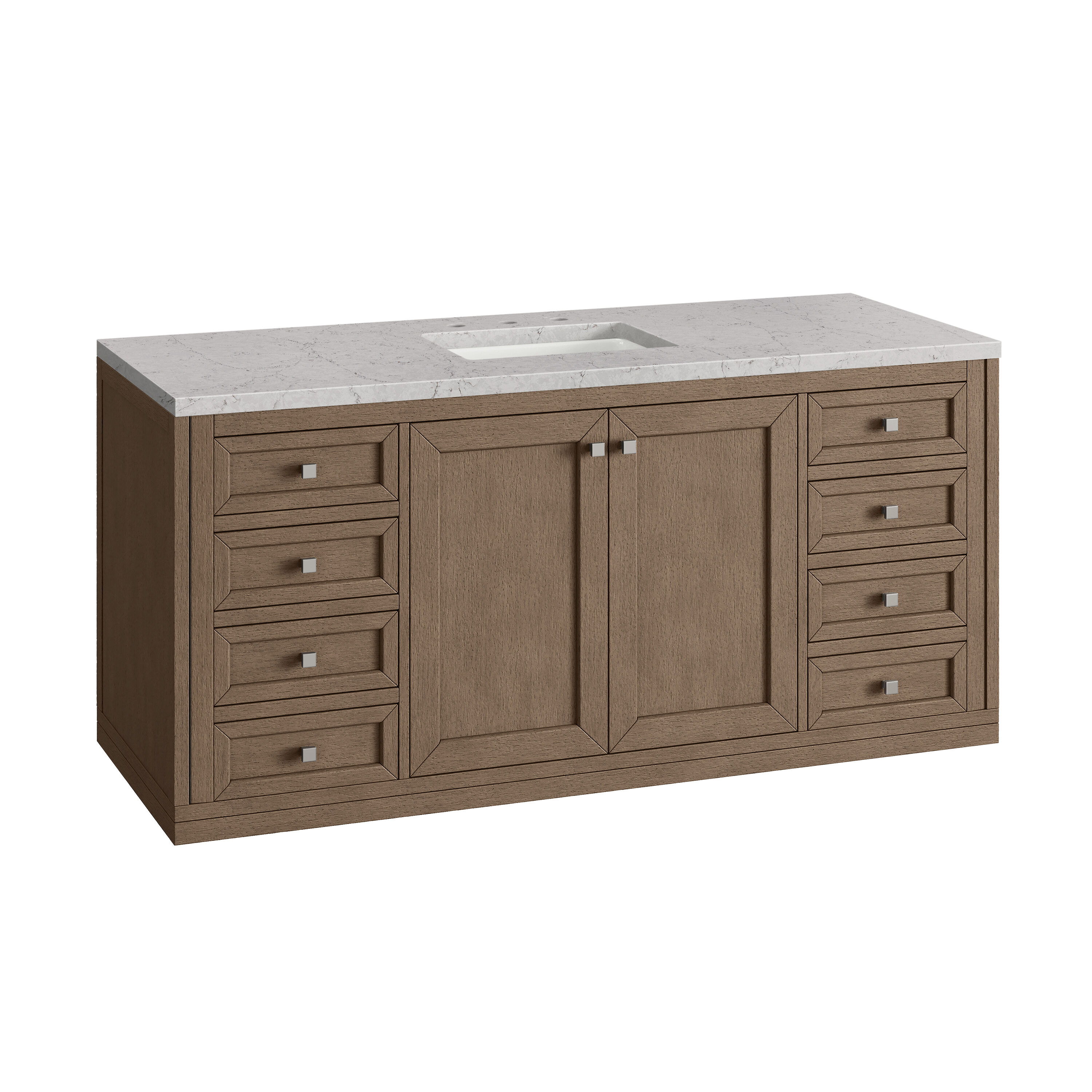 James Martin Vanities 305-V60S-WWW-3EJP Bath-Vanity-Combo - View #12