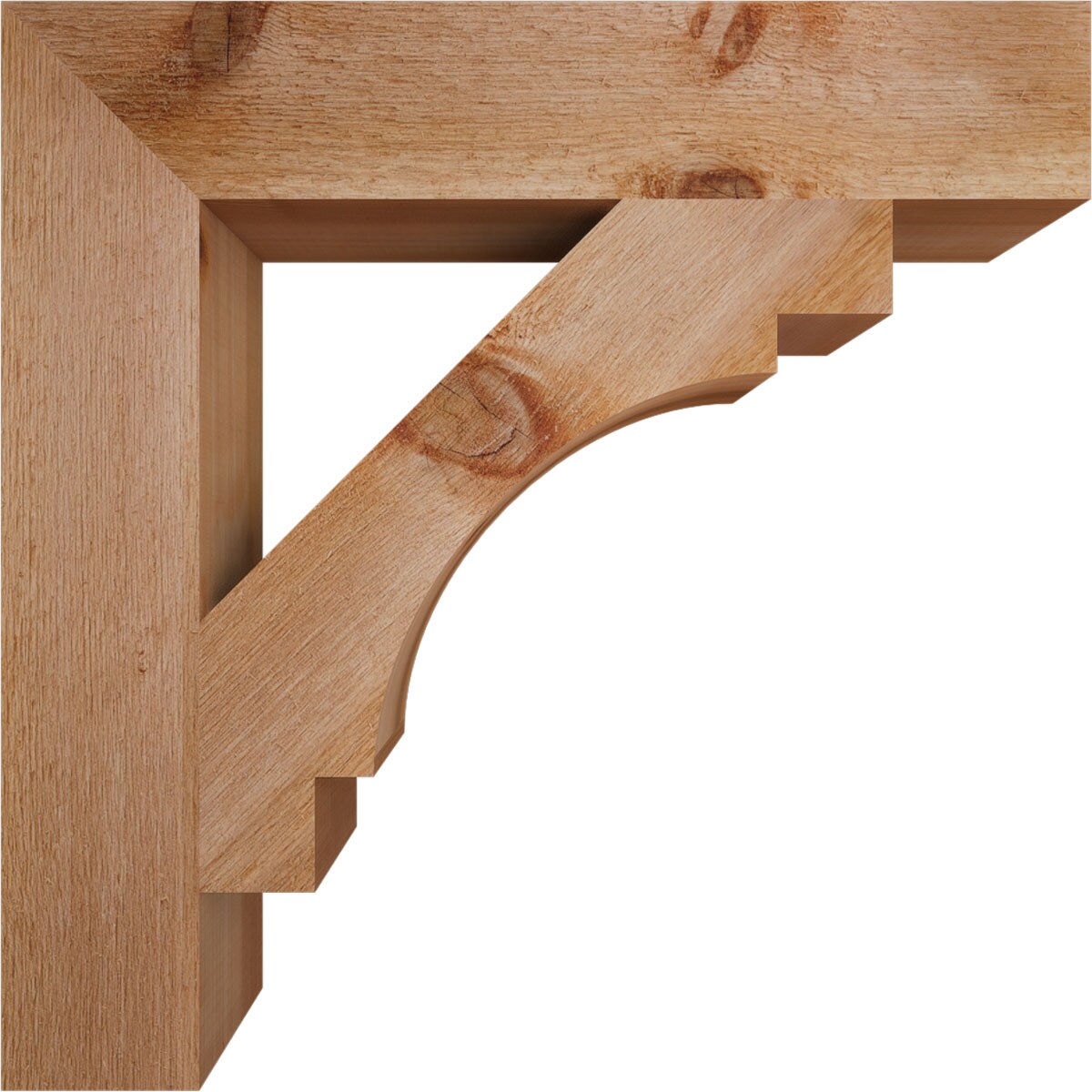 Ekena Millwork BKT04X22X22MRC05RWR Exterior-Brackets-Braces - View #3