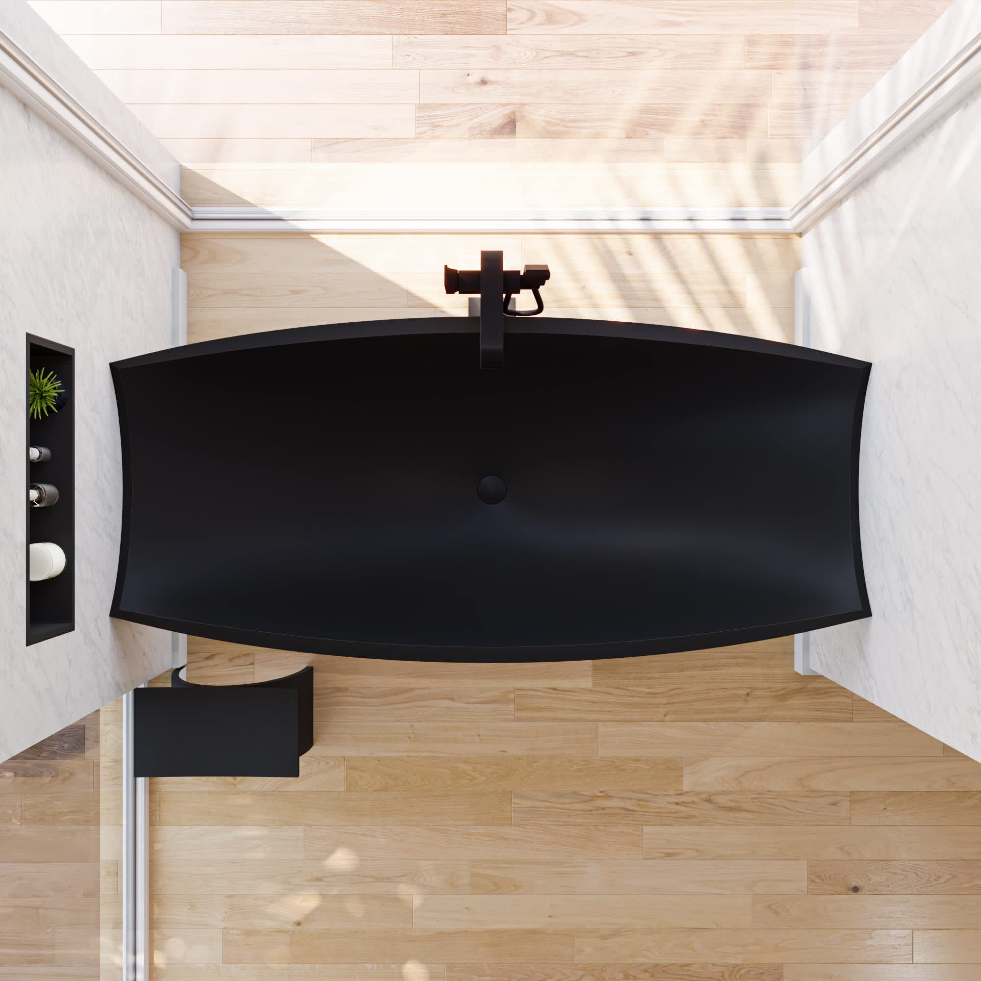 ALFI HAMMOCKTUB2-BM bathtubs - View #4