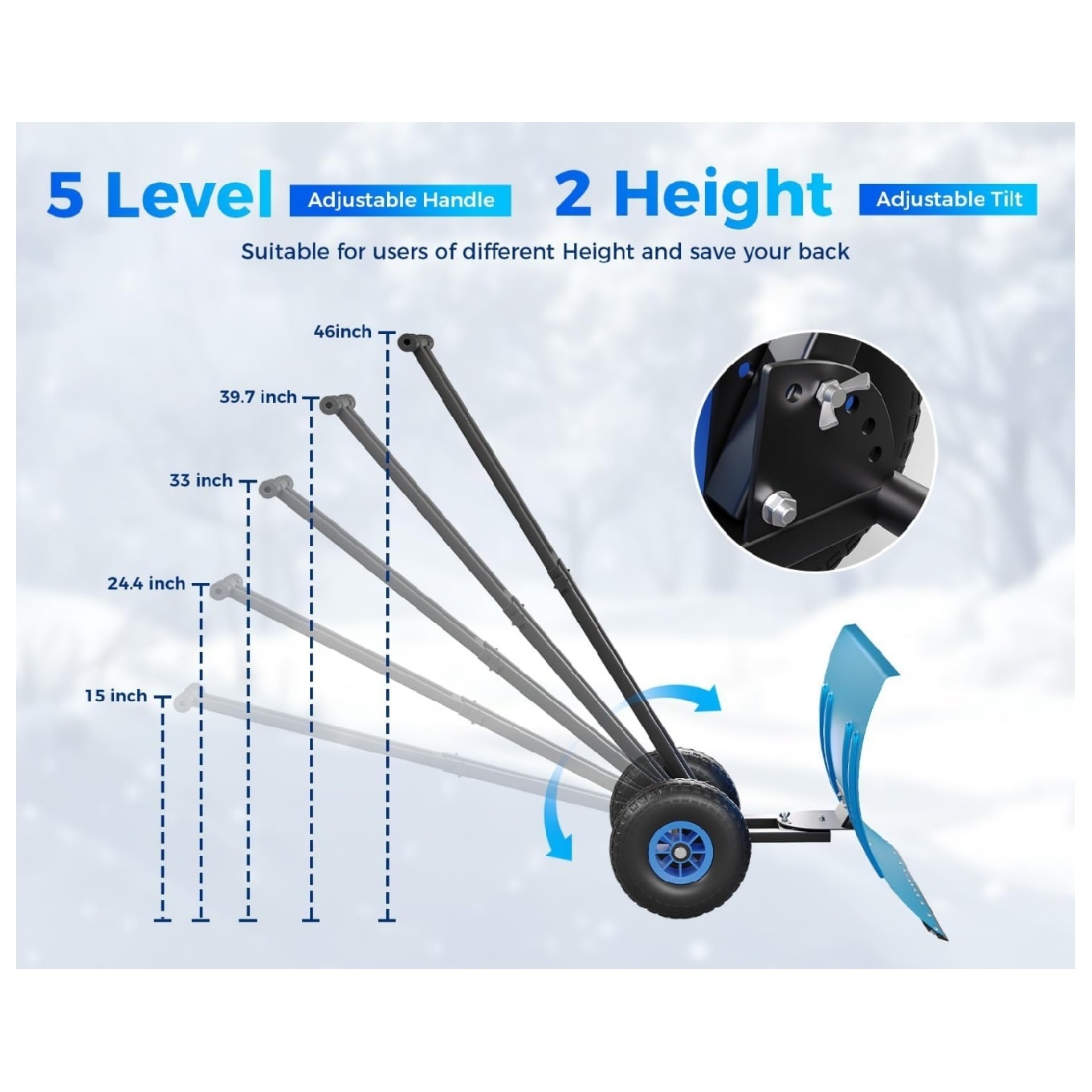 IdealHouse WEHHZ-H6671TXWR4KQ Snow-Shovels - View #5