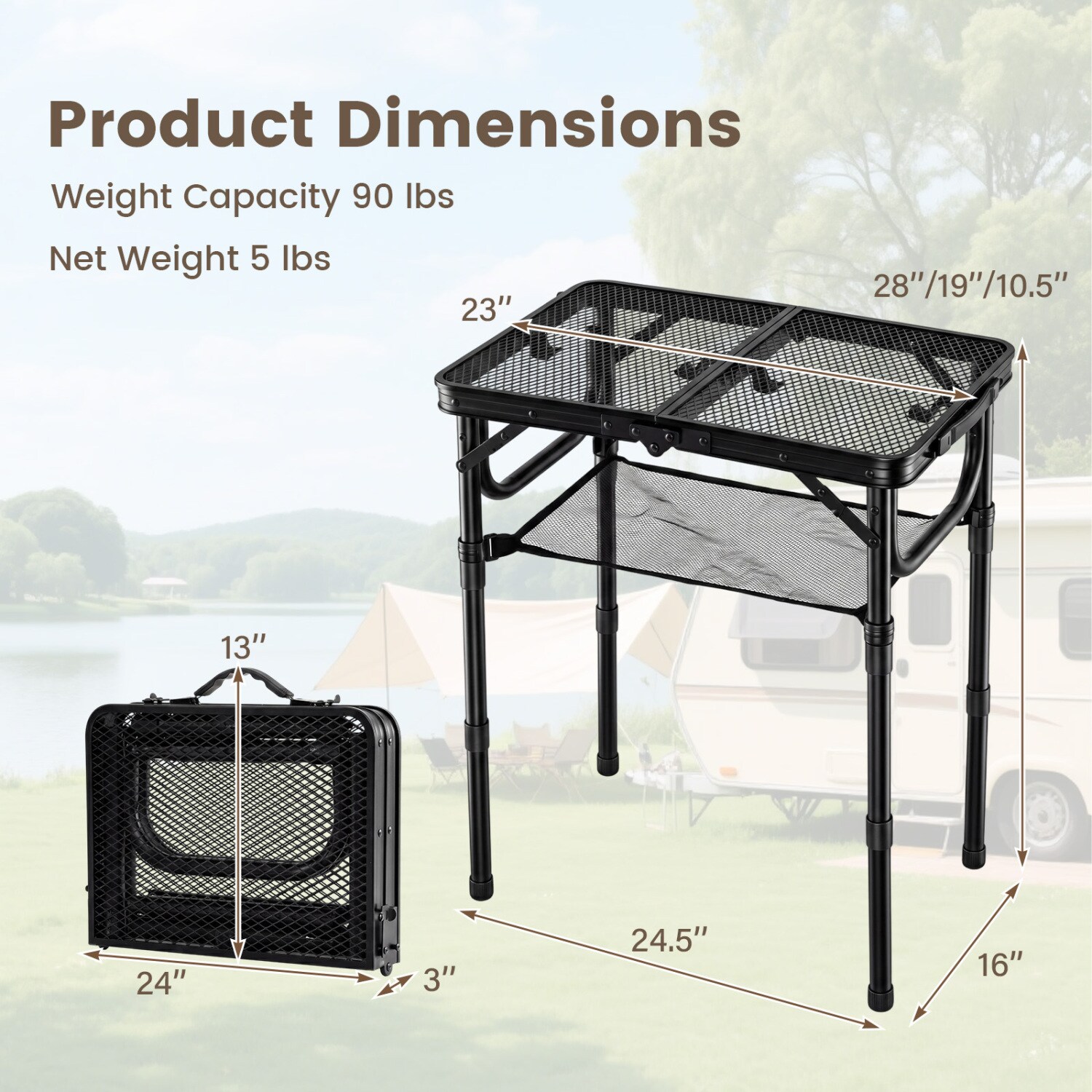 Slickblue D-CO-KD02531PN Folding-Tables - View #4