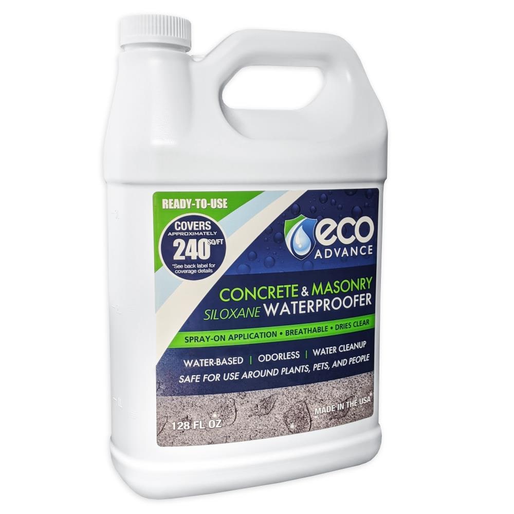Eco Advance Concrete/Masonry Siloxane Waterproofer Ready-to-Use, 1 Gallon