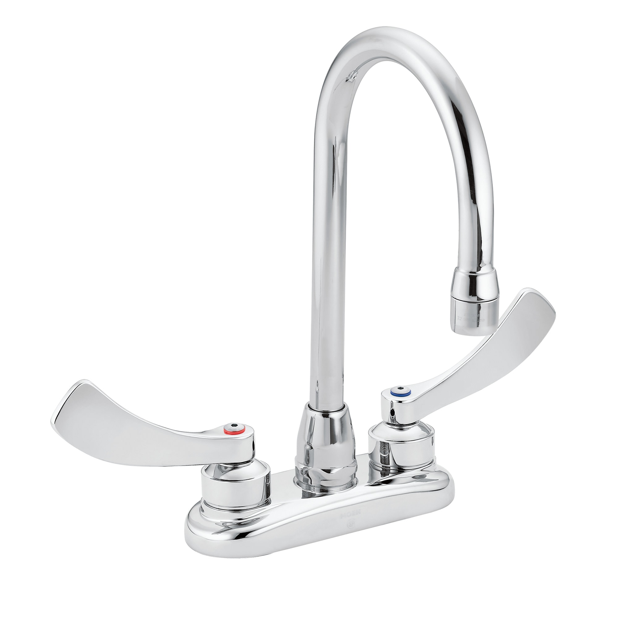 Moen 8279SMF12 M-Dura Chrome Single Handle Deck-mount Commercial Kitchen Faucet