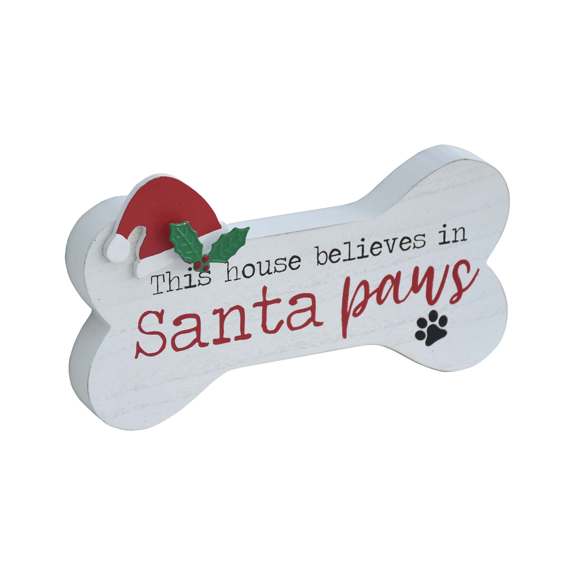 Parisloft SG2208 5.25-Inches Tabletop Decoration Santa Christmas Decor