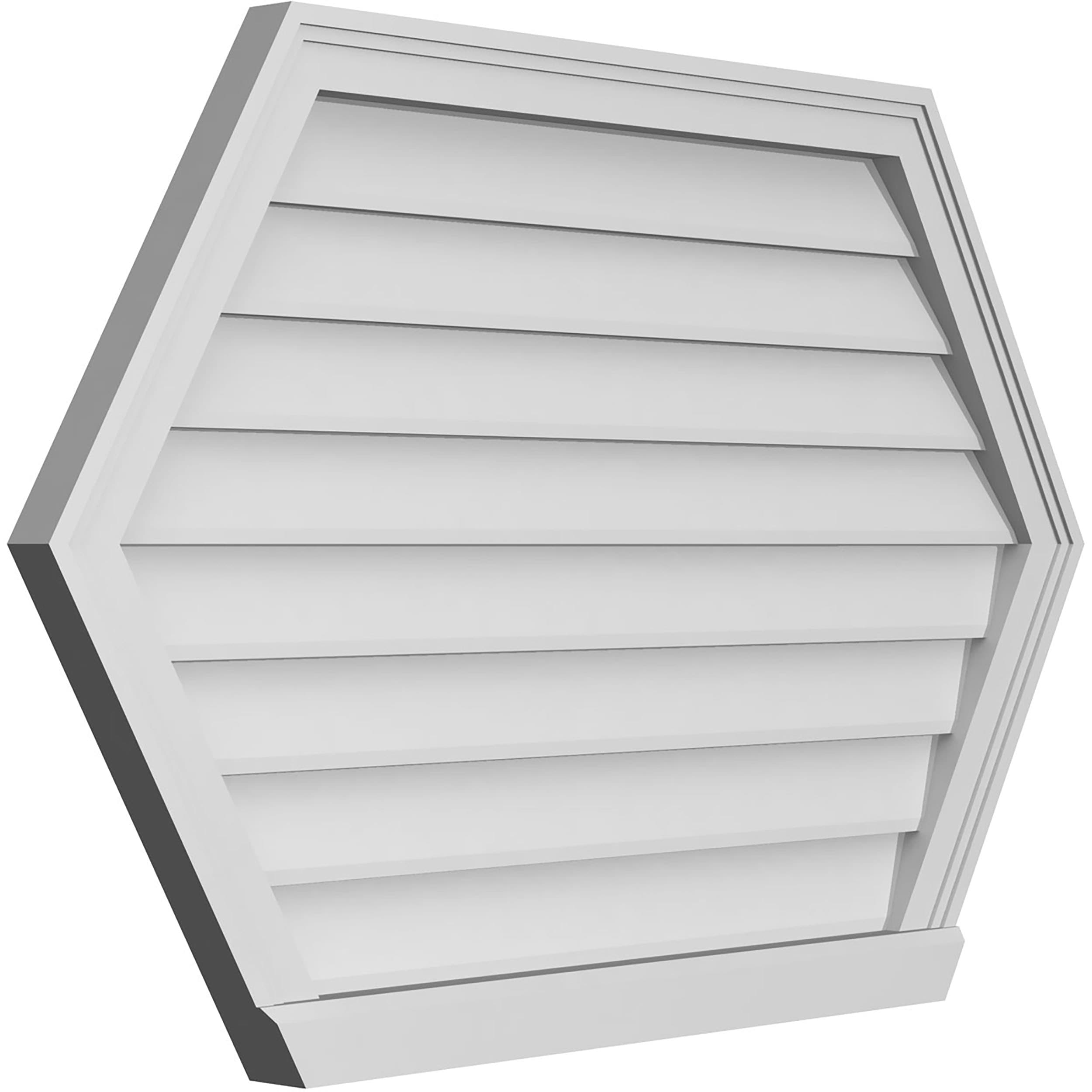Ekena Millwork GVPHP40X2603SN Gable-Vents - View #2