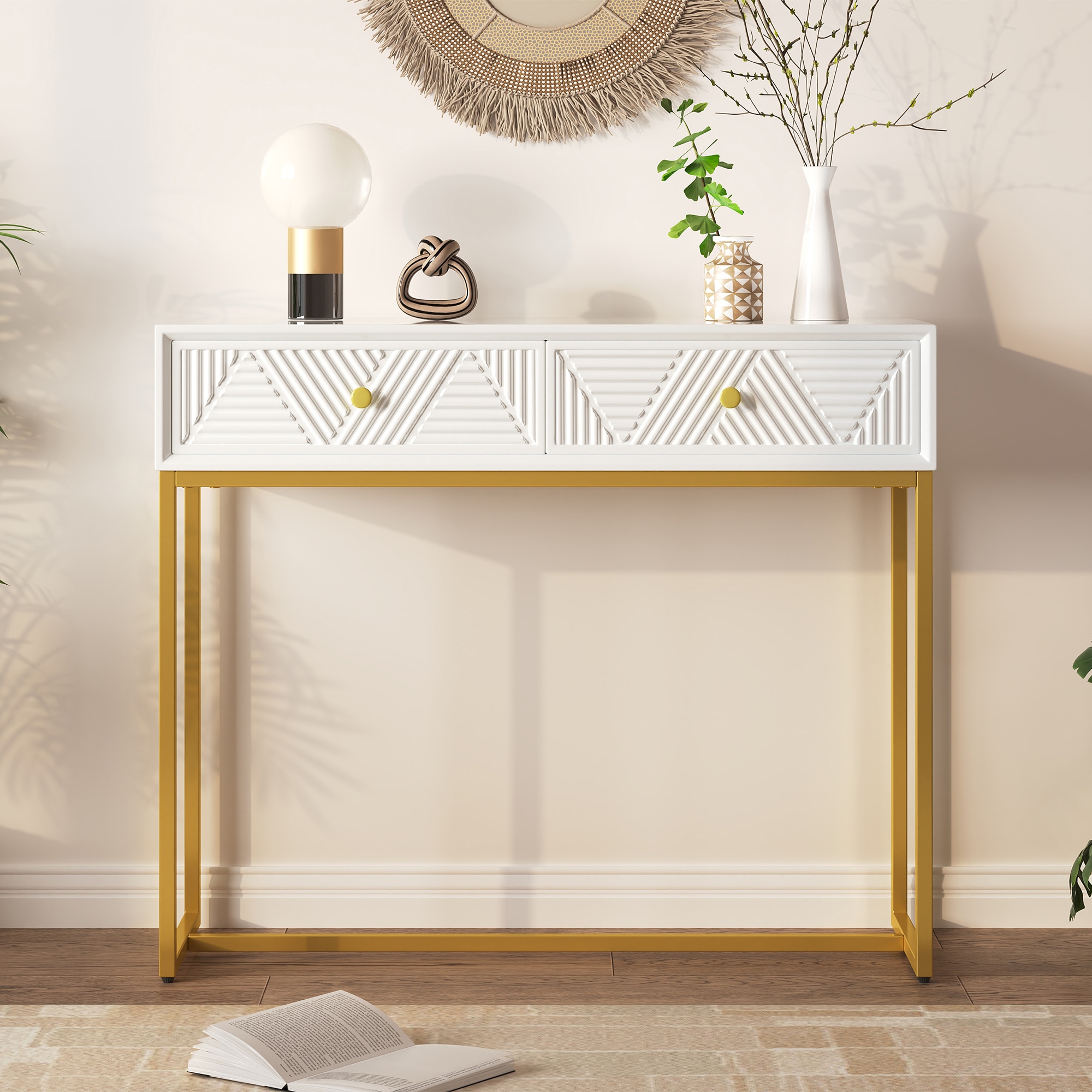 SINOFURN SYA330150WT Console-Sofa-Tables - View #5