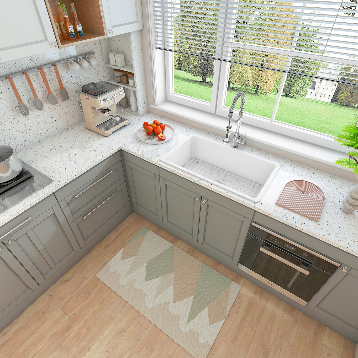 Sinber F3219S-OLR Kitchen-Sinks - View #6