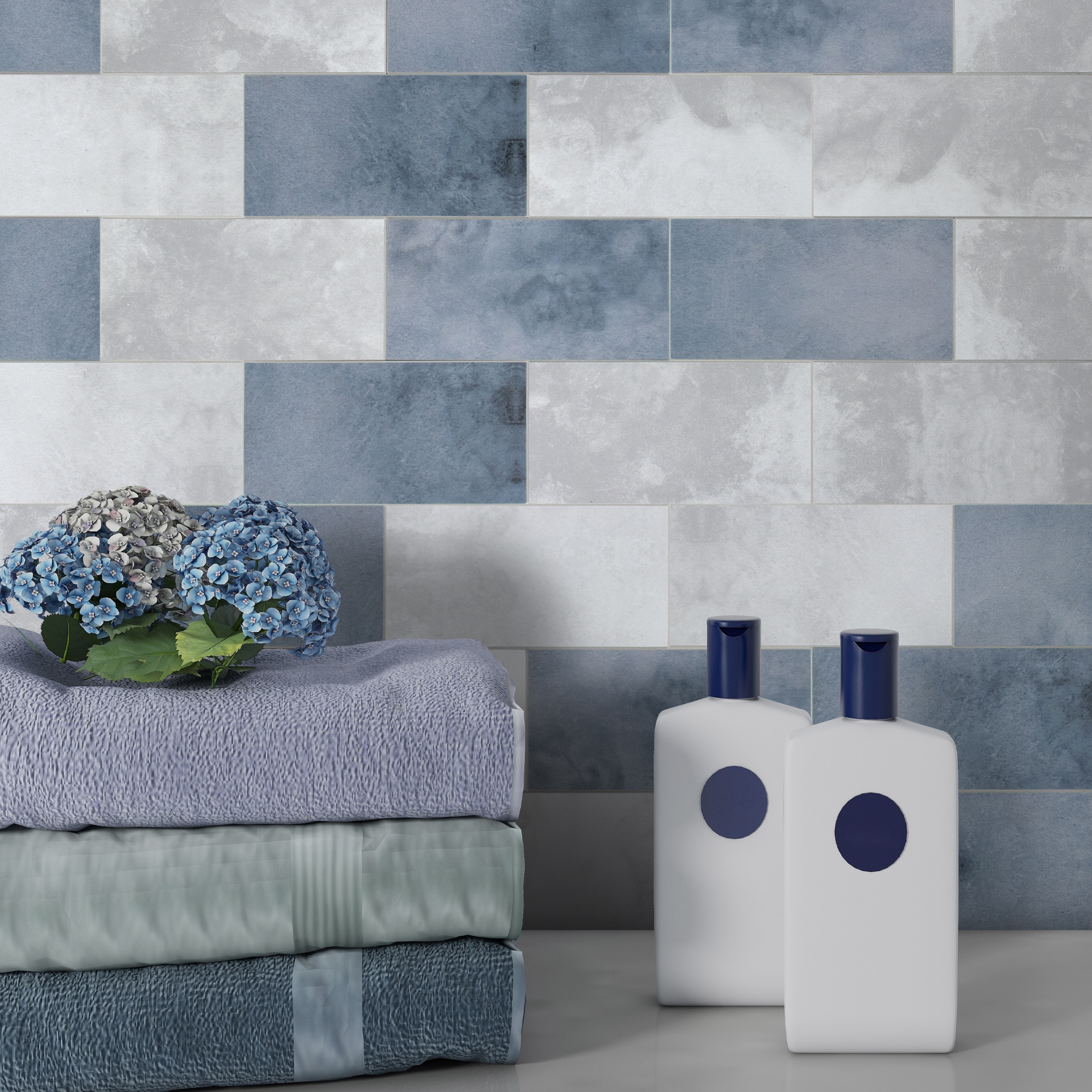 SUNWINGS ABQ002-WHI-10 Ceramic-Tile - View #4