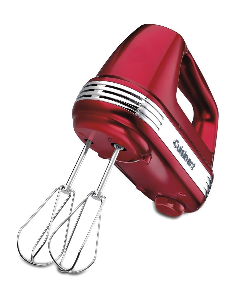  Cuisinart Power Advantage 7-Speed Hand Mixer, Red: Home &  Kitchen