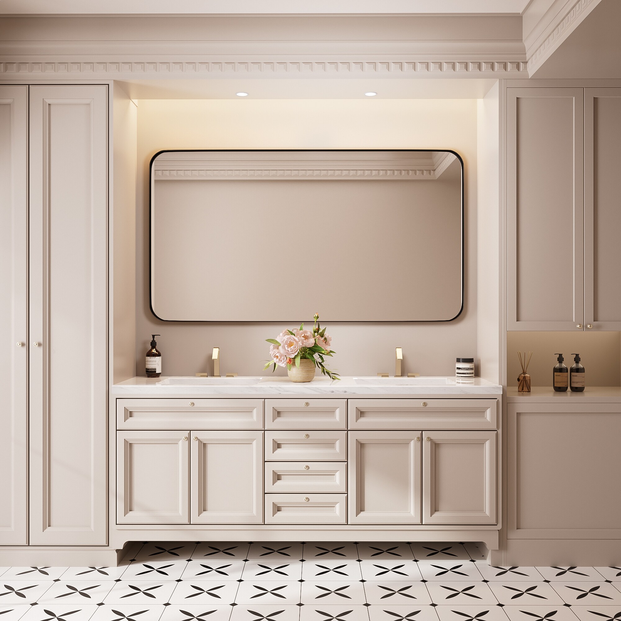 FurniFusion SF-Y-5530-B Decor-Mirrors - View #2