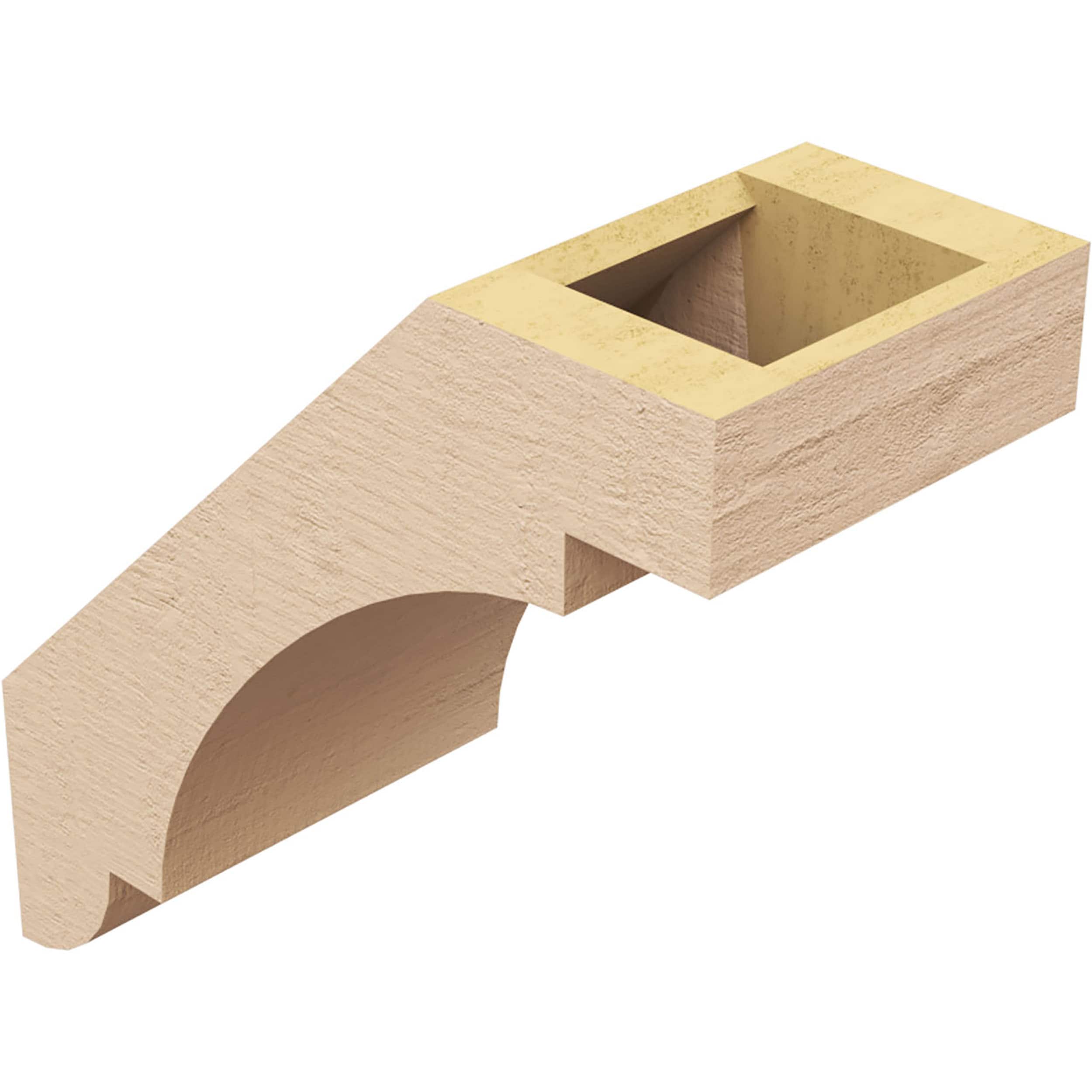 Ekena Millwork BRCUR05X10X10ASPRCPR braces - View #12