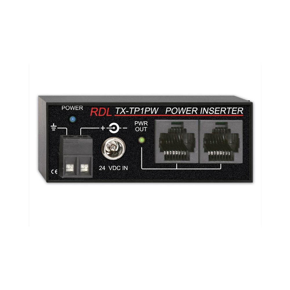 Radio Design Labs TCNCD386980  RDL-TX-TP1PW Power Inserter-Twisted Pair Outputs-Signal Loop-Through