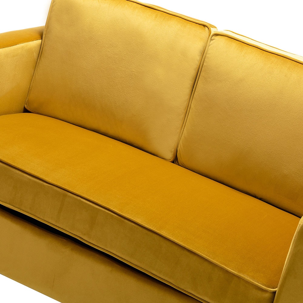 14 Karat Home SFMSY0083-MUSTARD Sofas-Loveseats - View #4