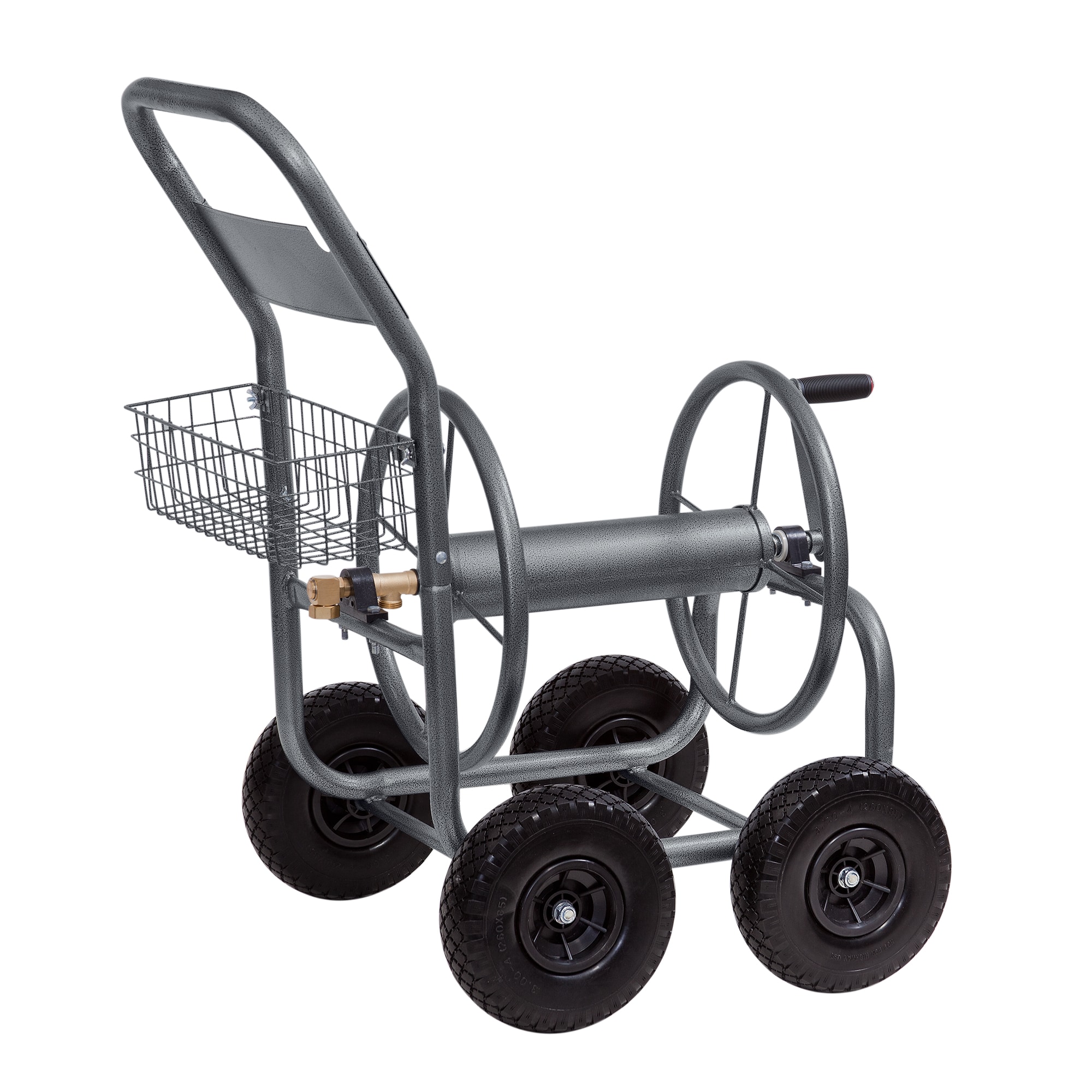 Aluminum Garden Hose Cart,Garden Water Hose Reel Lawn Water Planting Cart  Hose Reel Cart Unparalleled Experience