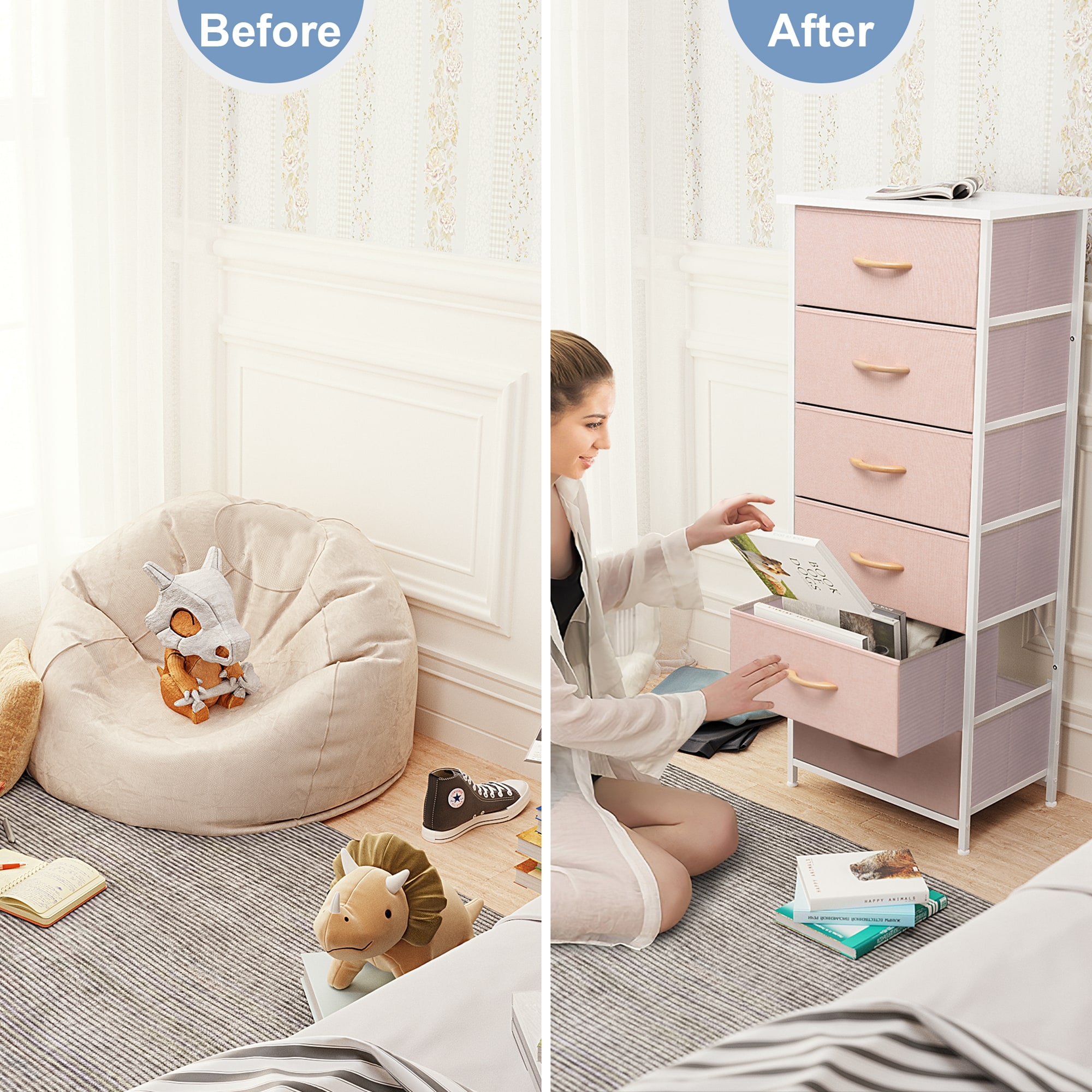 CloudFly CL-HD013PNK dressers - View #5