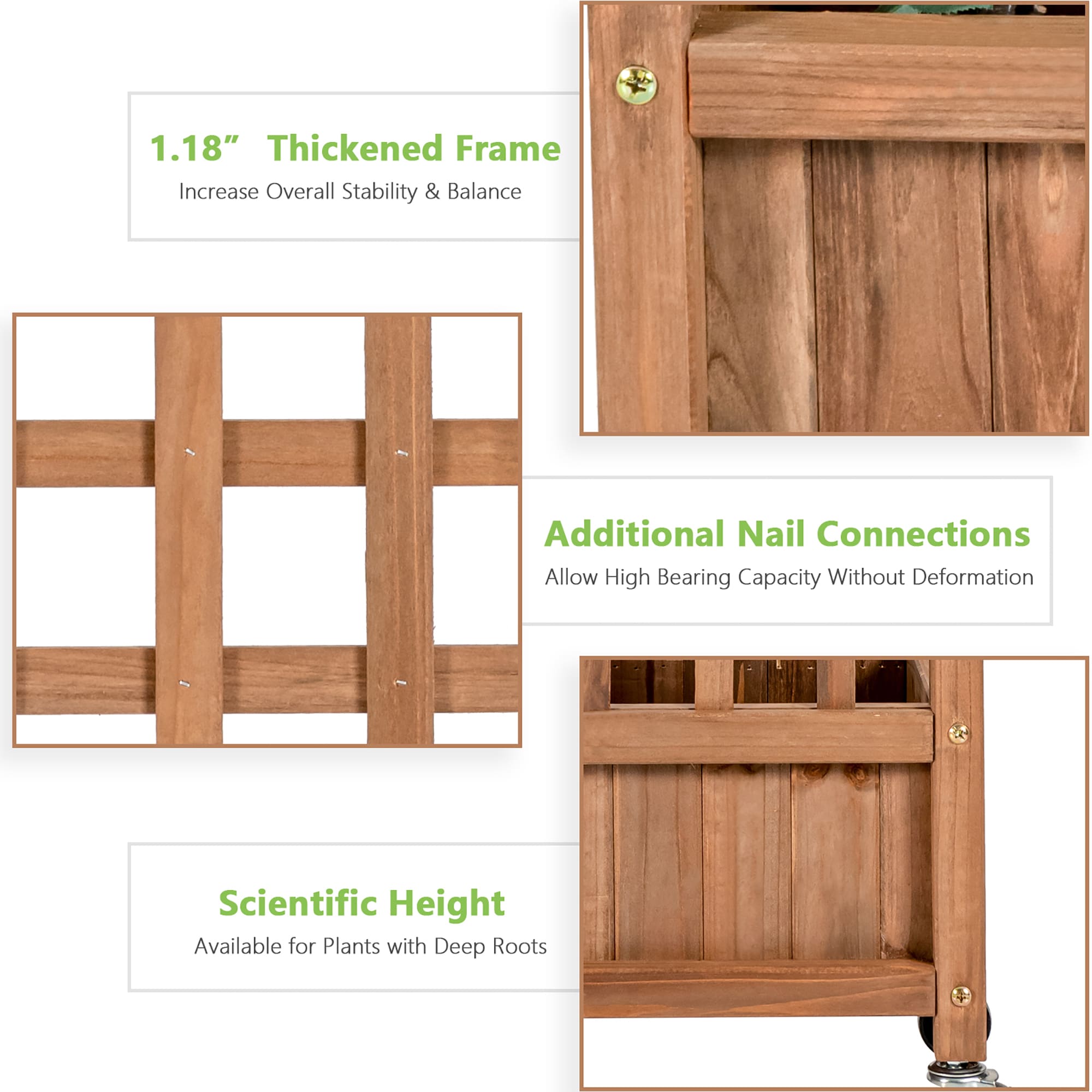 Costway LWS00543 Raised-Planter-Boxes - View #5