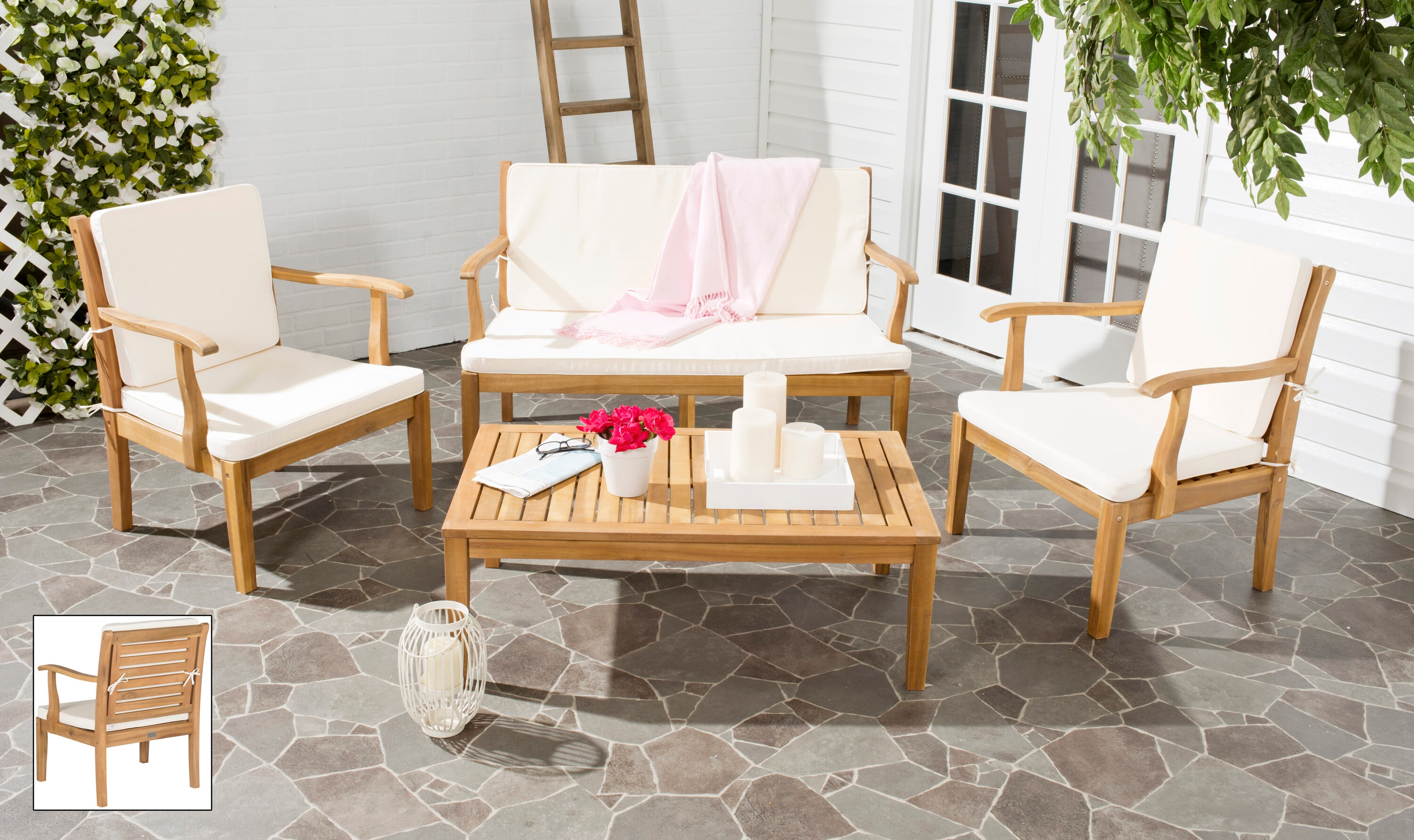 Safavieh PAT6711A Patio-Conversation-Sets - View #6