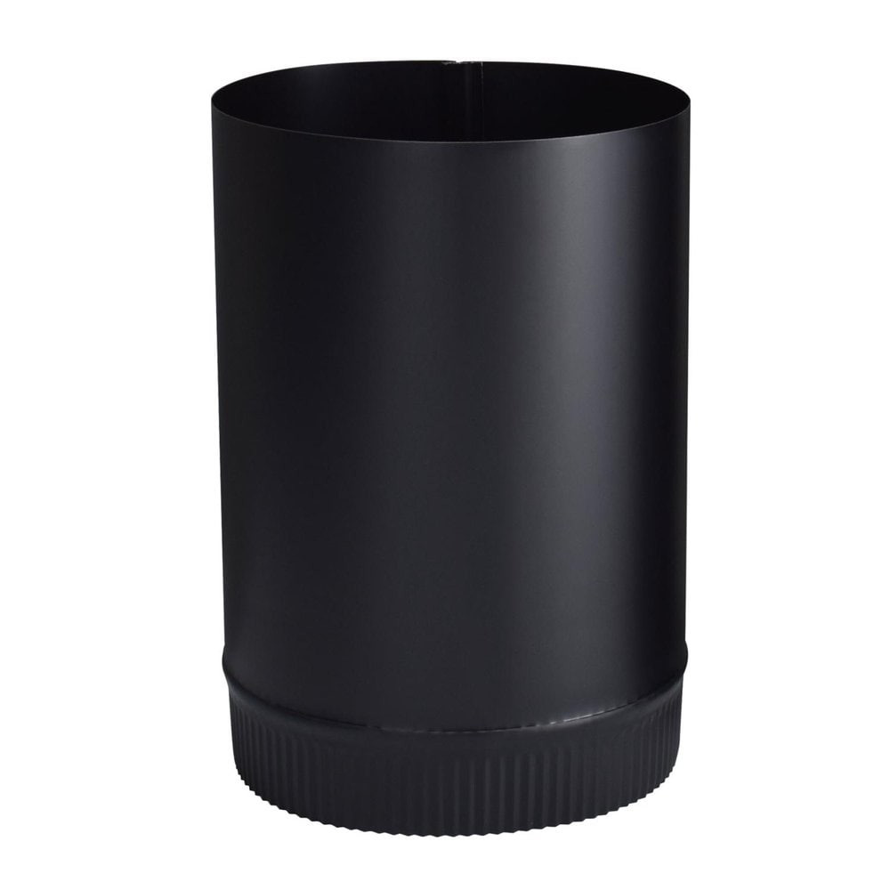 IMPERIAL  8 in. D X 12 in. L Steel Stove Pipe