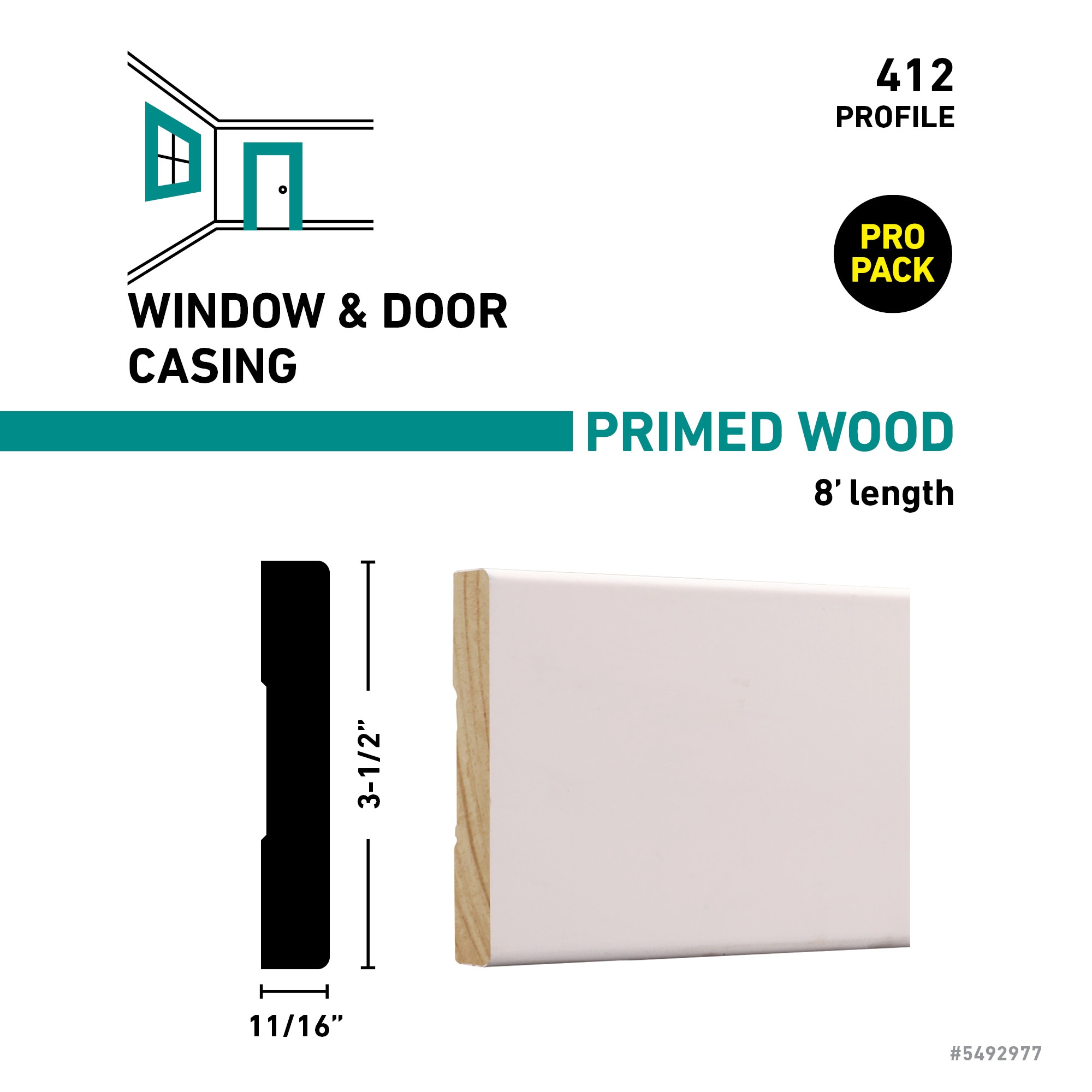 RELIABILT D L412 8 FJPMD Window-Door-Casings - View #3