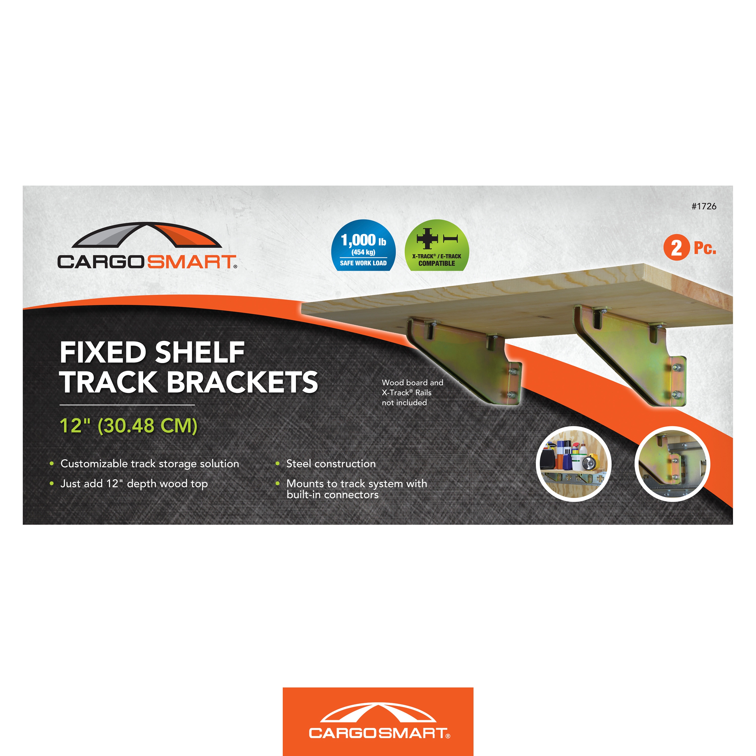 CargoSmart 1726 Garage-Storage-Rail-Sys-Acc - View #18