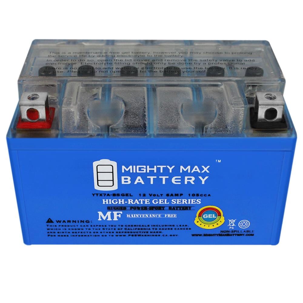 MIGHTY MAX BATTERY 12-Volt 6 Ah 105 CCA Sealed Lead Acid (SLA) AGM