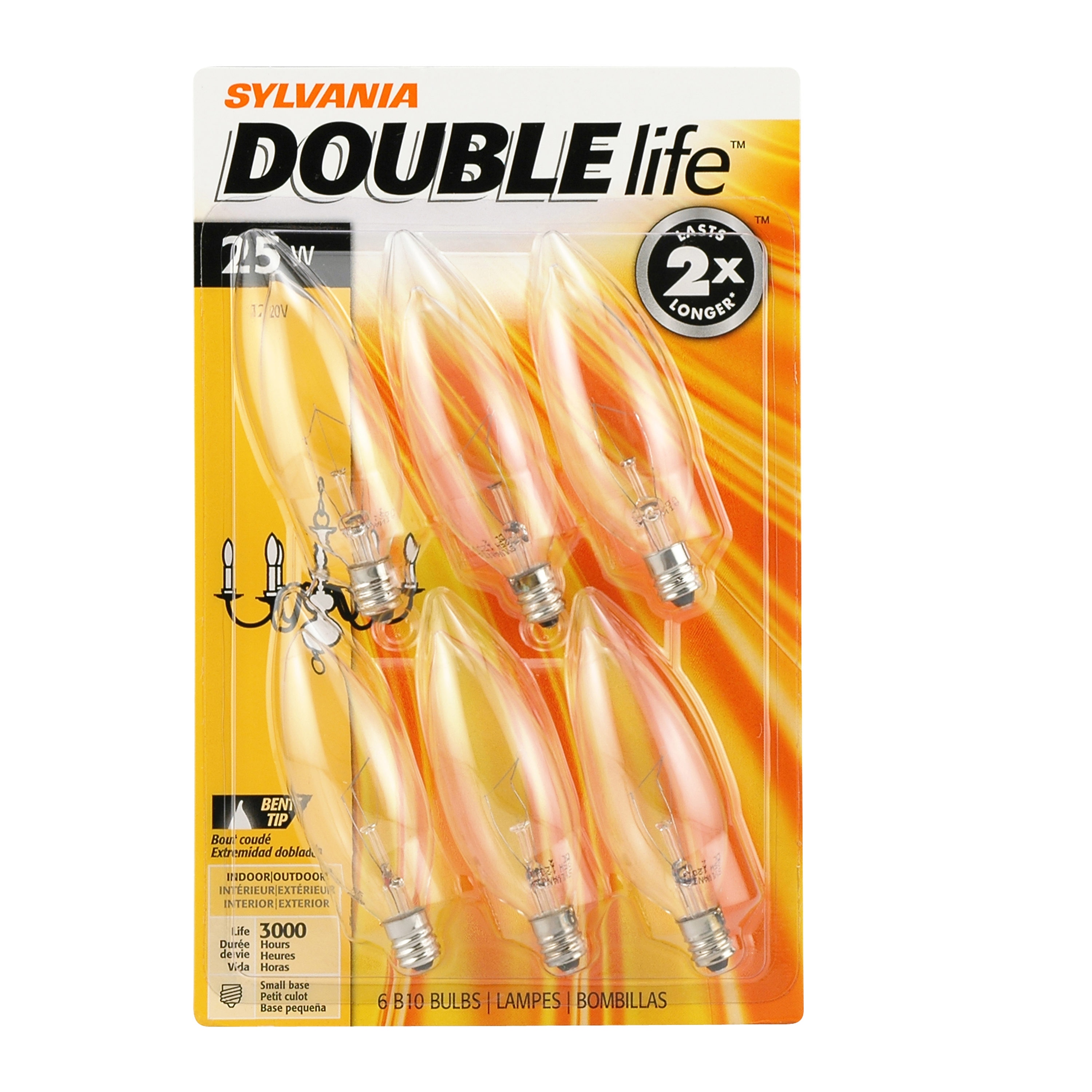 Sylvania double life deals 25w