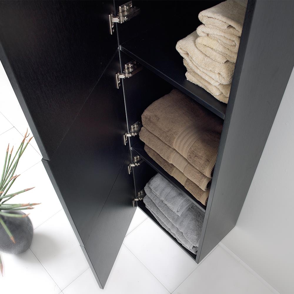 Fresca FST8090BW Linen-Cabinets - View #4