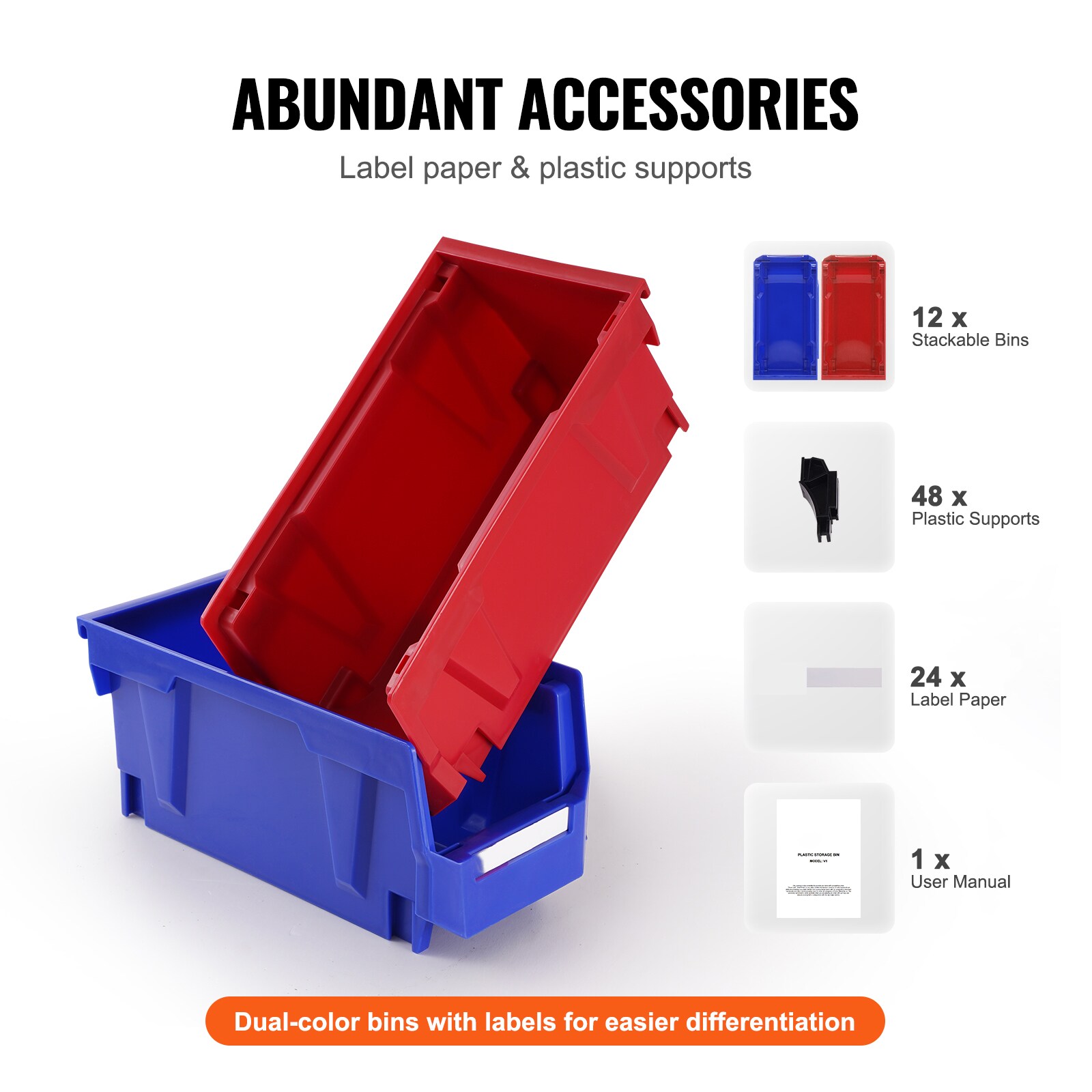VEVOR SCDDWLX12G0004348V0 Bins-Baskets - View #5