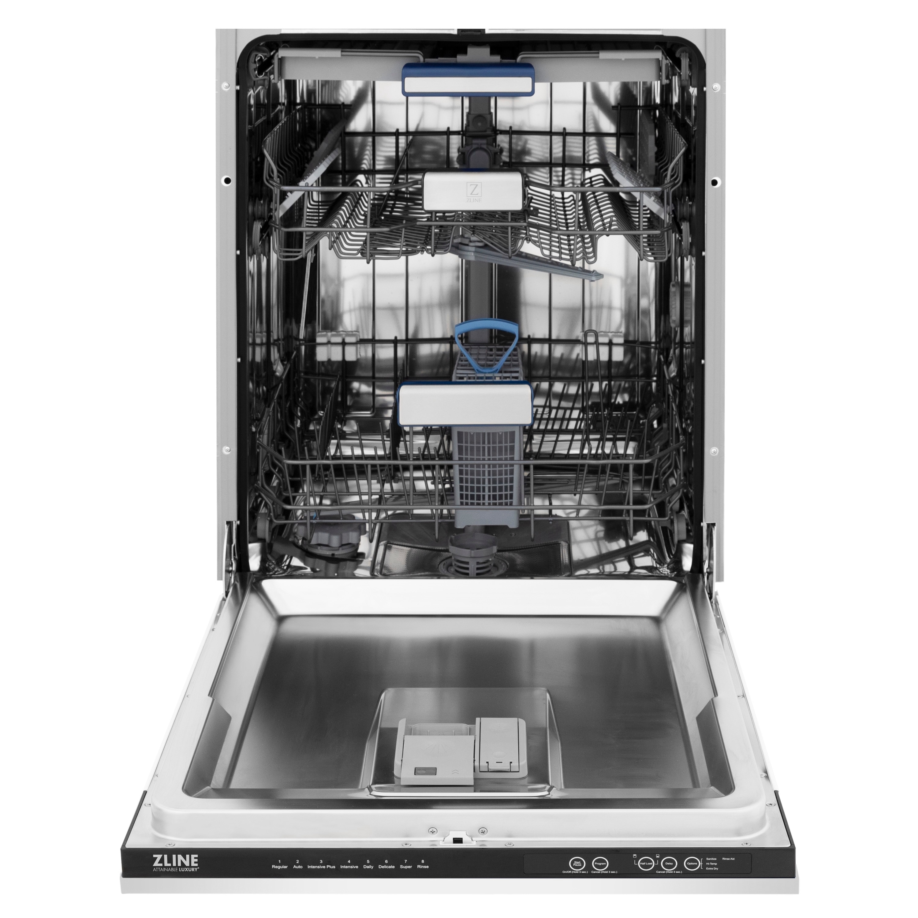 ZLINE KITCHEN & BATH DWVZ-WM-24-MB Builtin-Dish - View #5