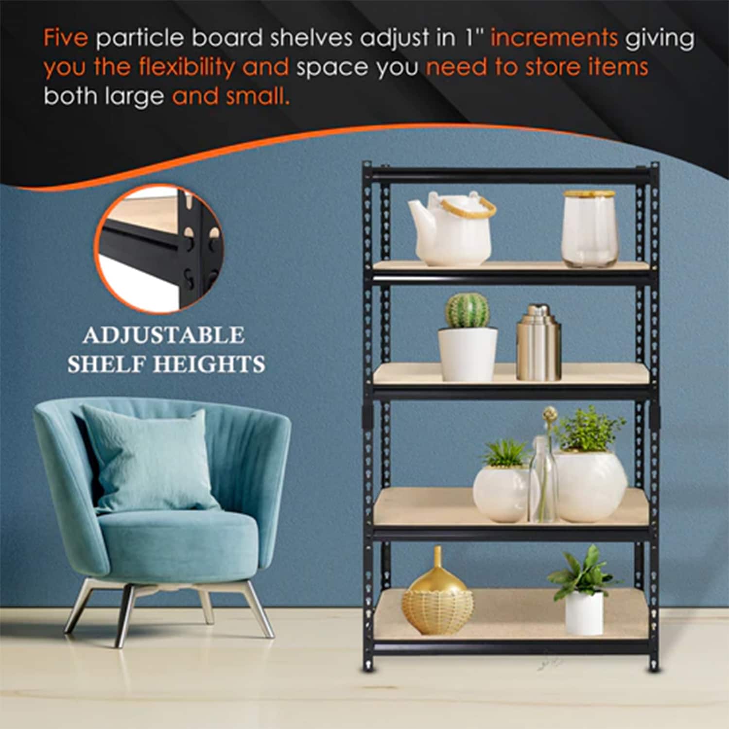 Juggernaut Storage 318724 Free-Standing-Shelving - View #9