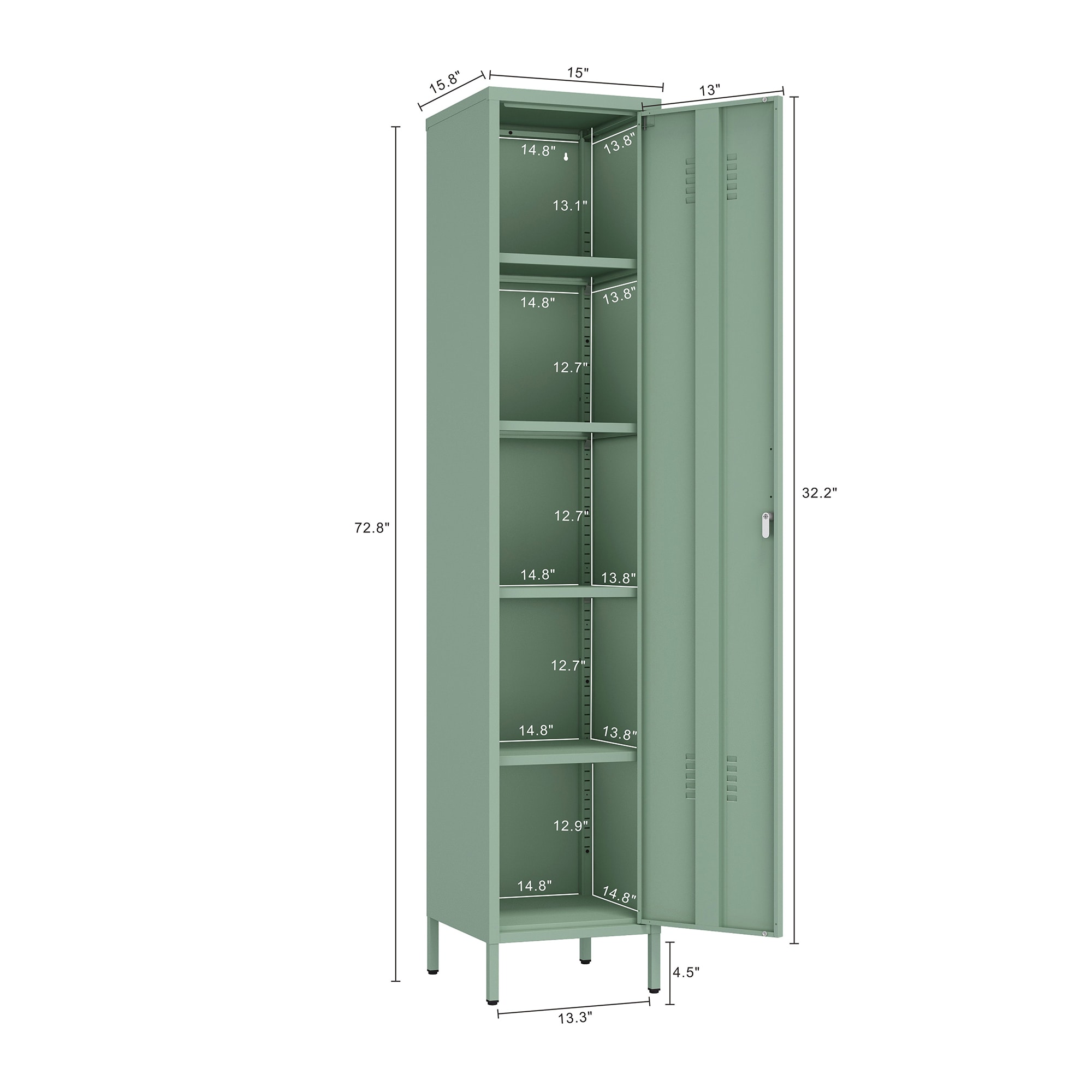 Manhattan Comfort 2-AF067-GR Storage-Cabinets - View #5