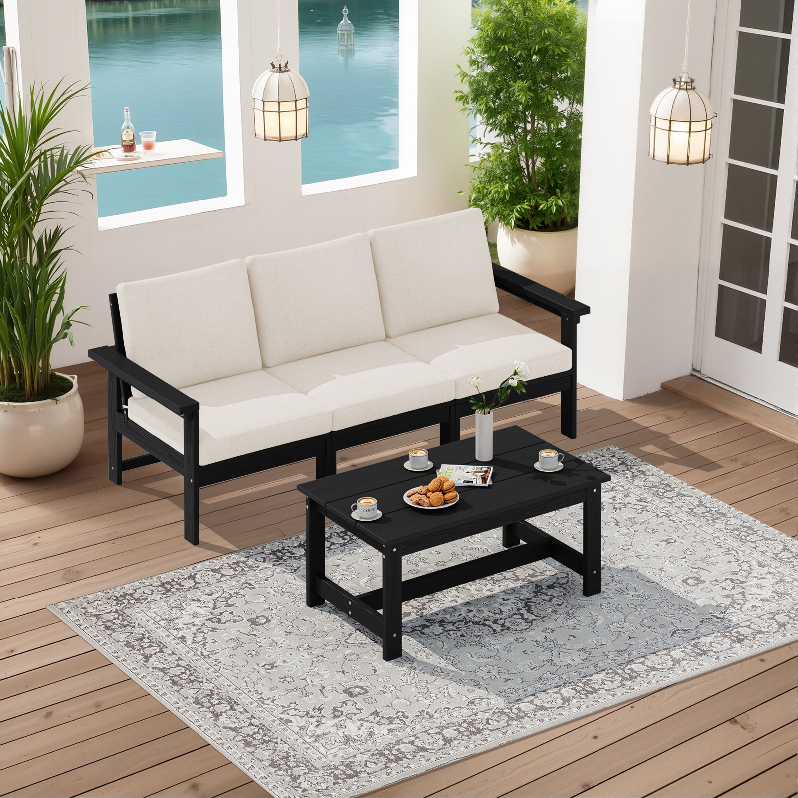 VOUA ZHSF04-BK Patio-Conversation-Sets - View #8