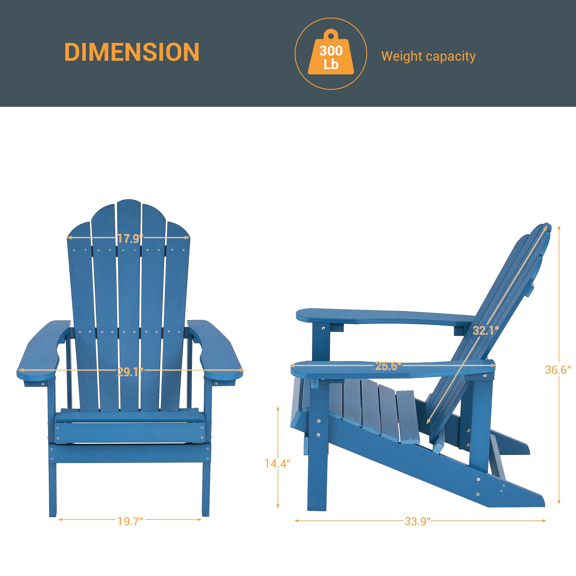 ACEGOSES LW-M2-52-NY Patio-Chairs - View #2