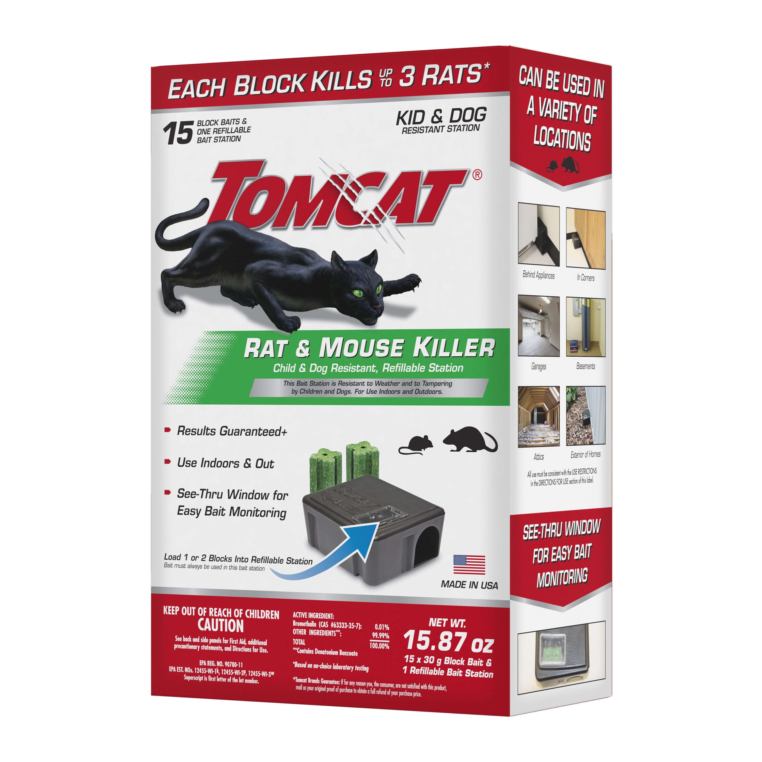 Tomcat Rat & Mouse Killer Child & Dog Resistant