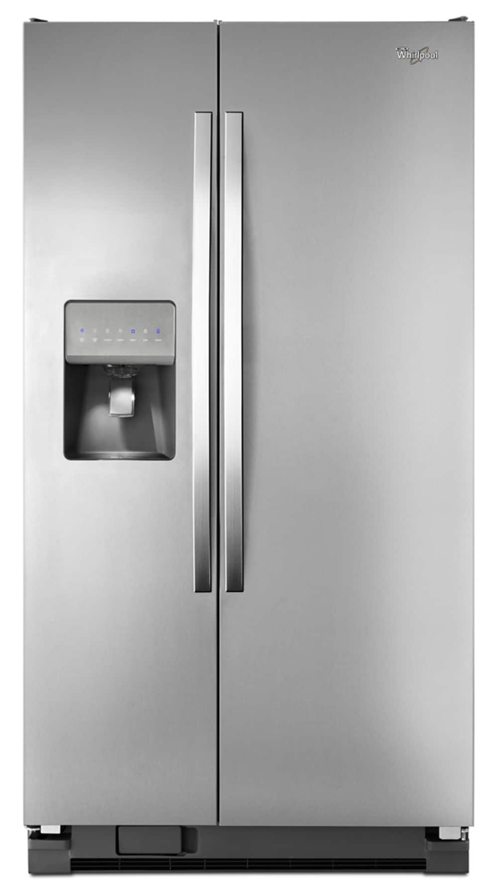 Whirlpool WHREFR1 Side-by-Side Column Refrigerator & Freezer Set with 30  Inch Freezer and 30 Inch Refrigerator in Stainless Steel