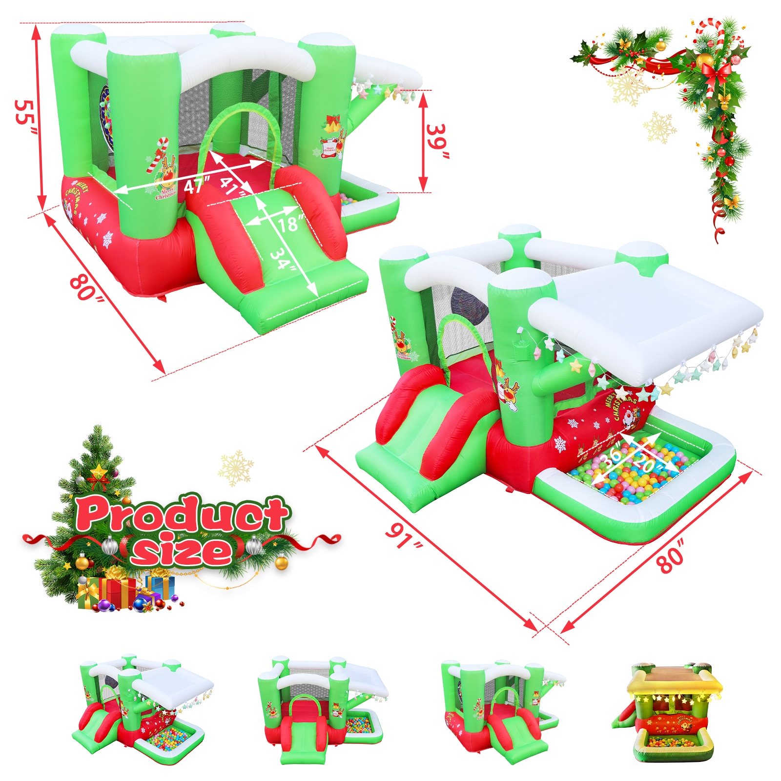 Xspracer ML-BH484 Bounce-Houses - View #7