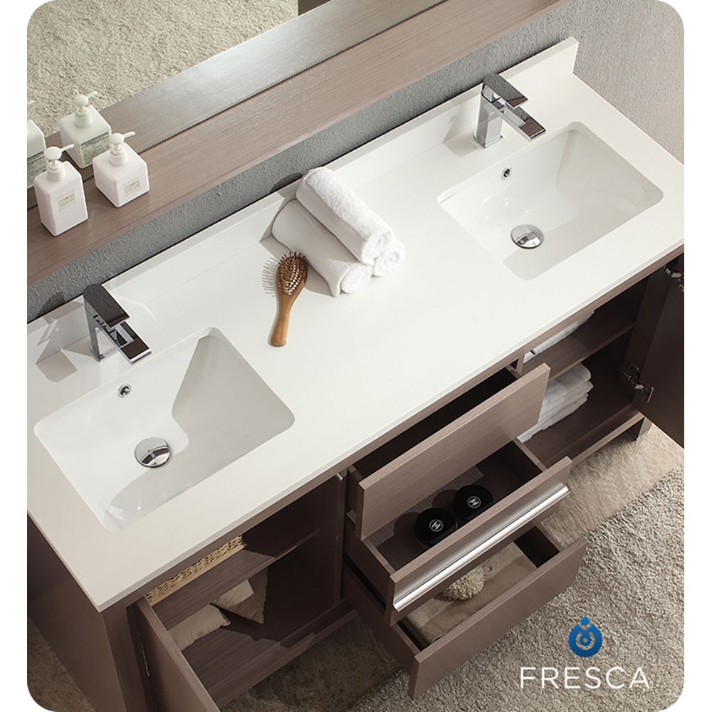 Fresca FCB8119GO-CWH-U Bath-Vanity-Combo - View #6