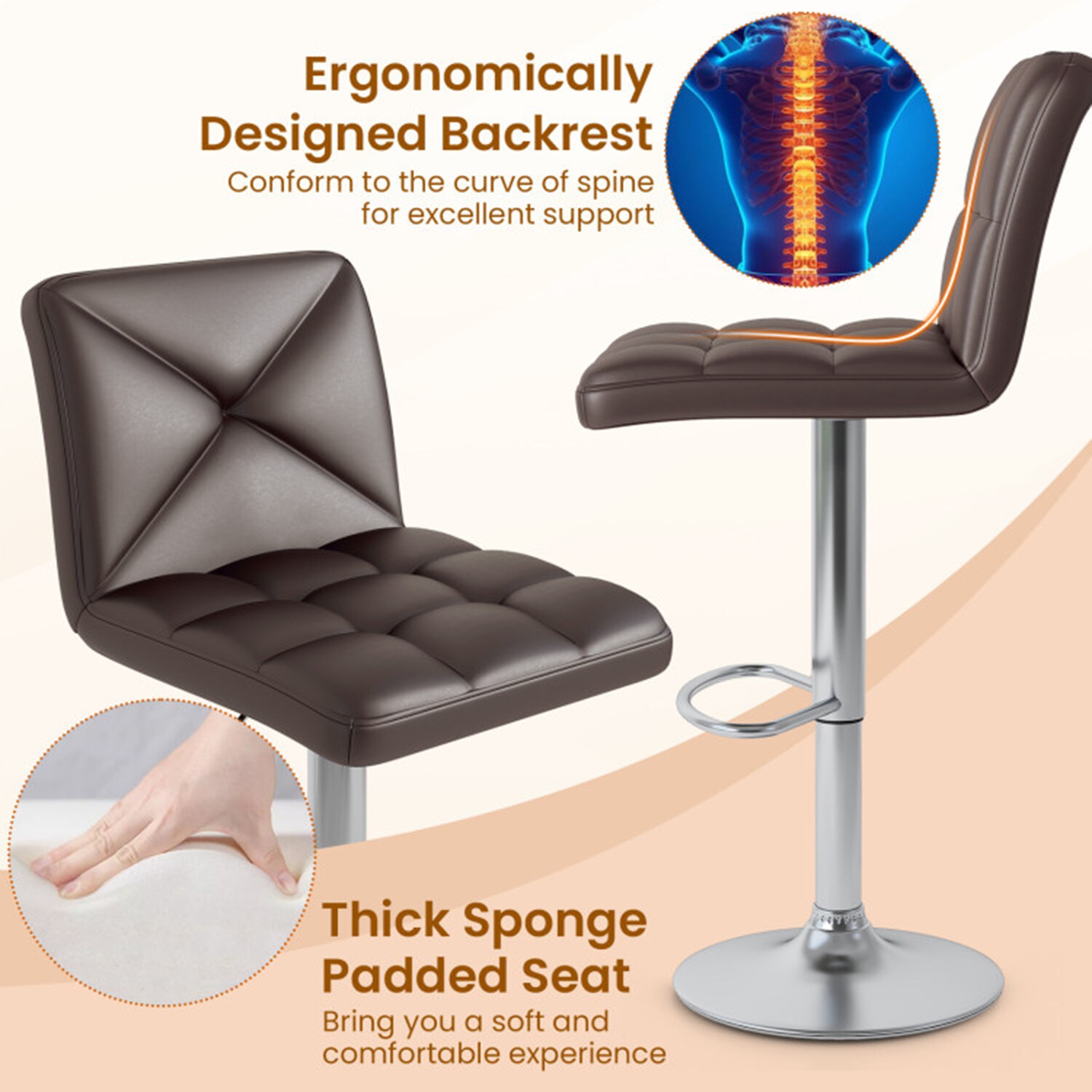 Mondawe MD-JV12126BN stools - View #6
