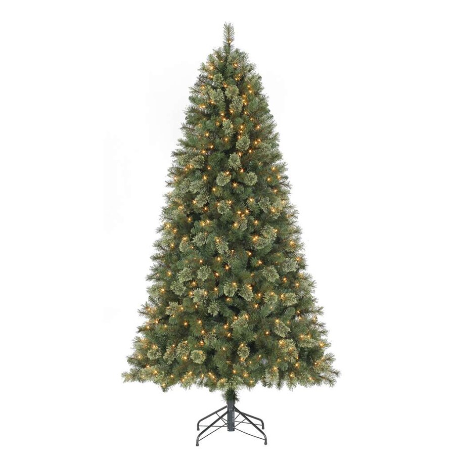 Holiday Living 7.5-ft Pre-lit Artificial Christmas Tree with